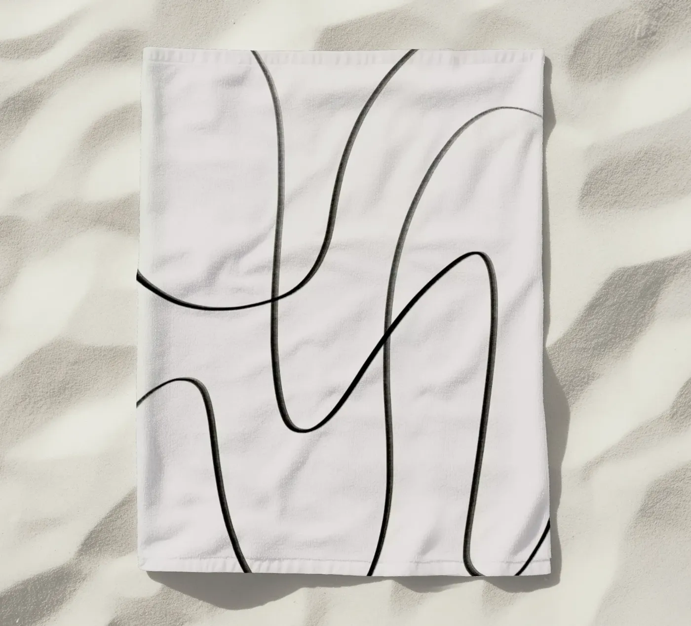 Scribble serviette de plage de Pure