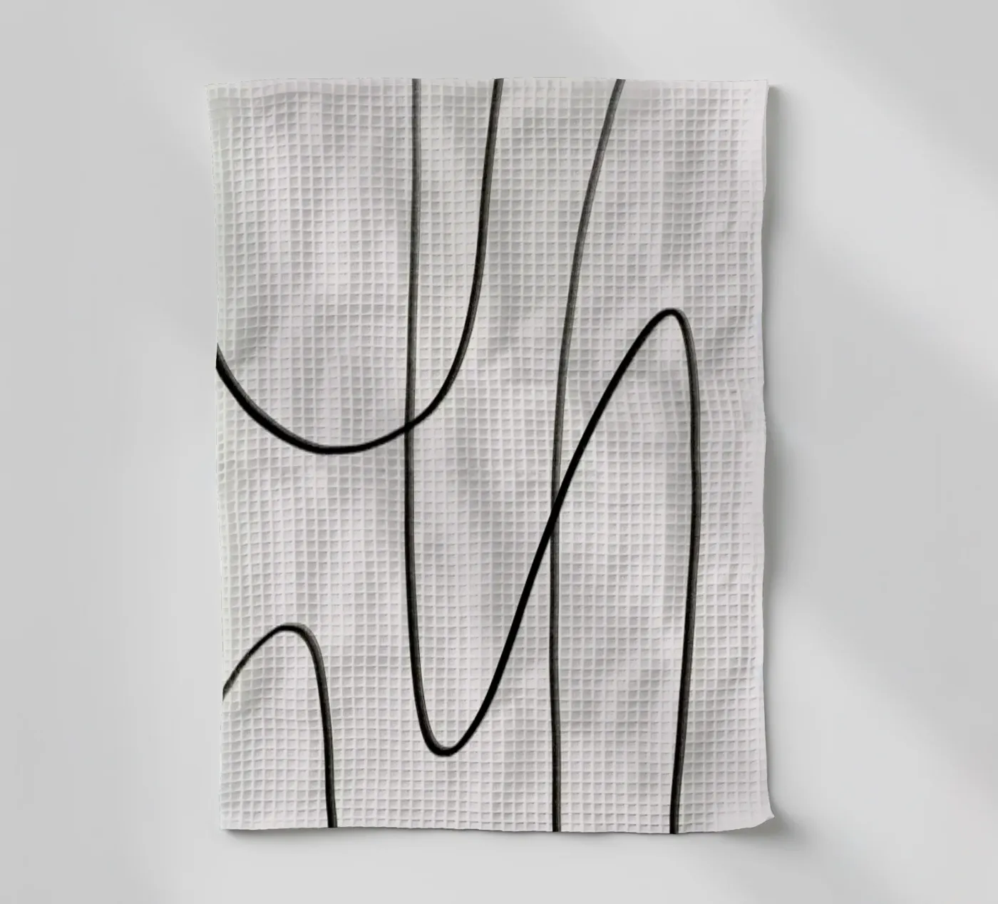 Scribble tea towel by Pure
