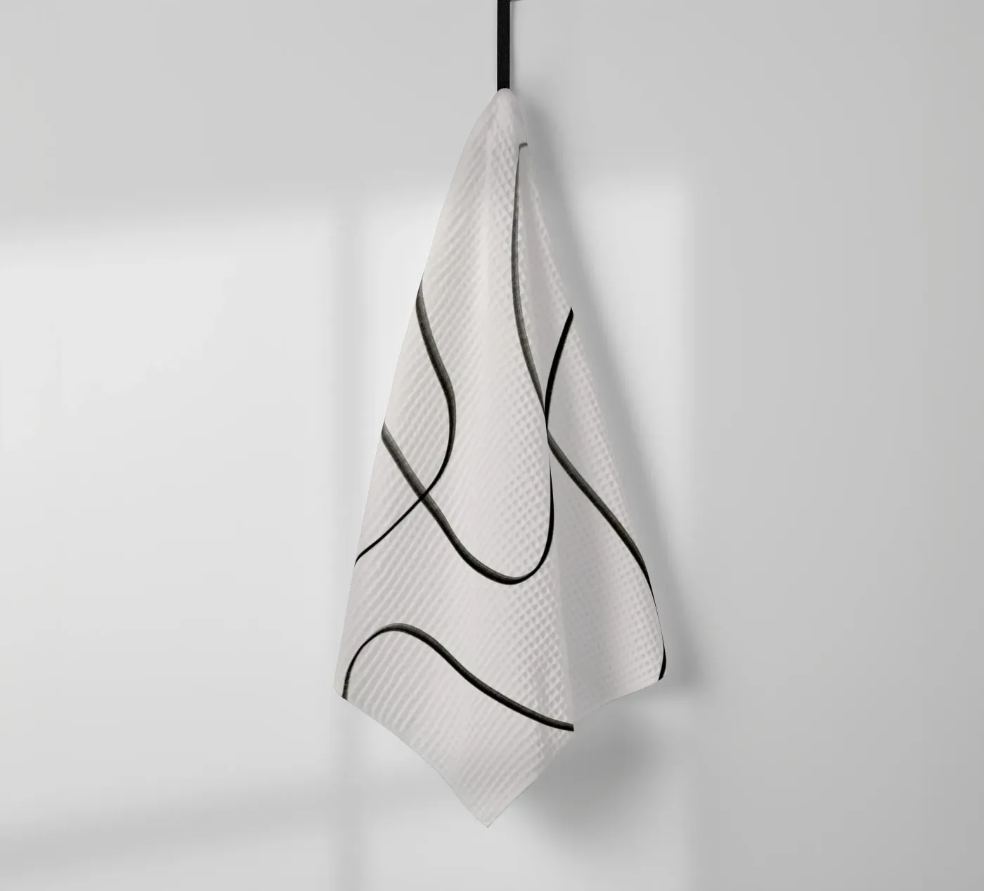 Scribble tea towel by Pure