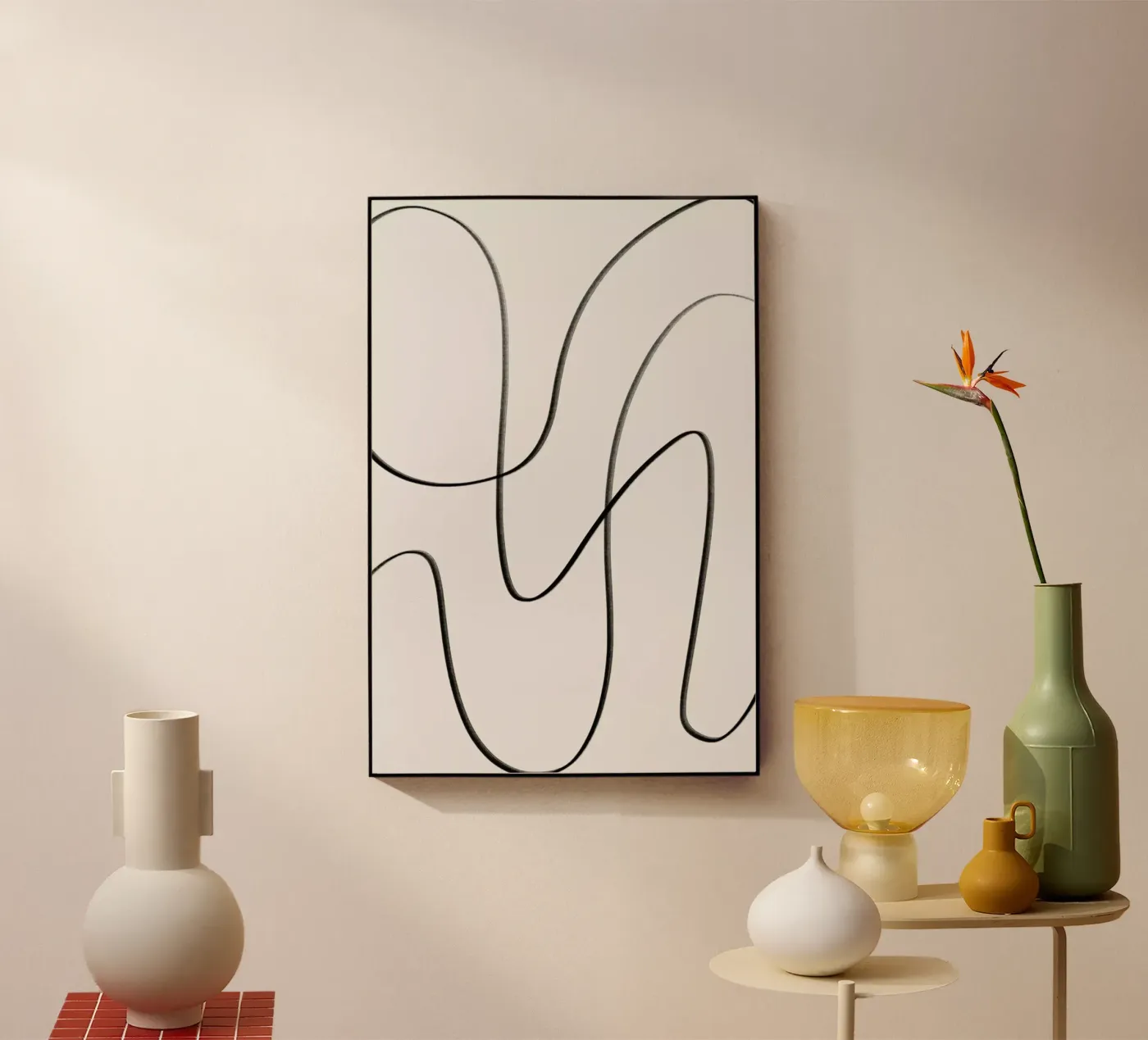 Scribble acrylic glass by Pure