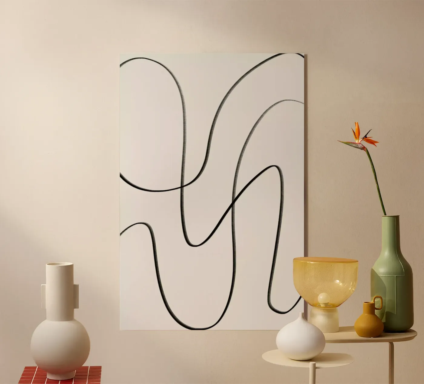 Scribble acrylic glass by Pure