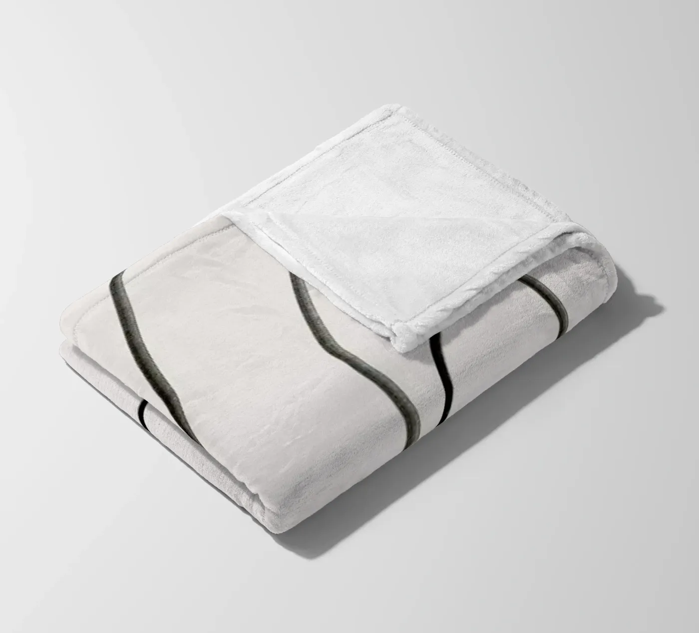 Scribble plaid polaire de Pure