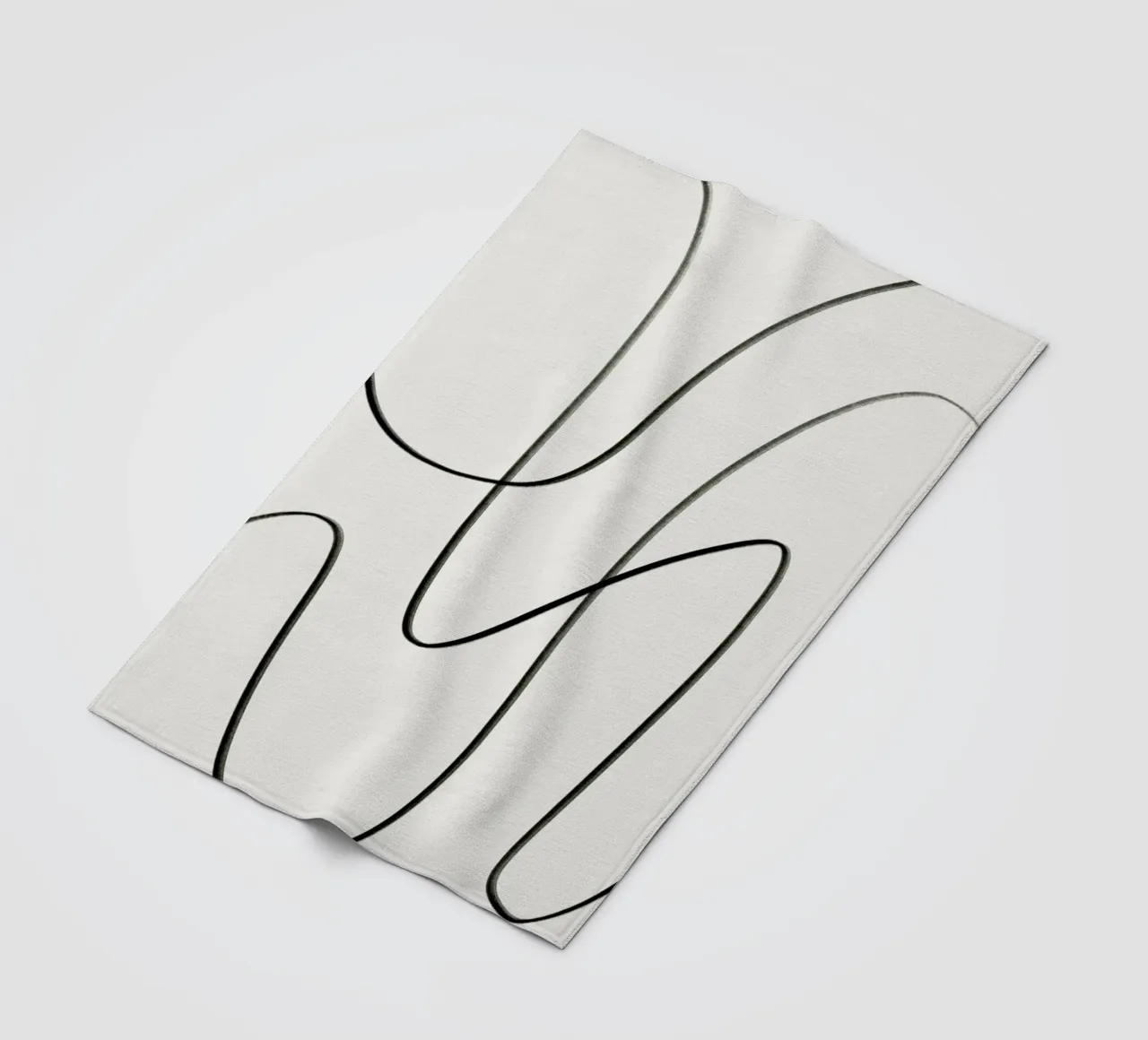 Scribble coperta in pile da Pure