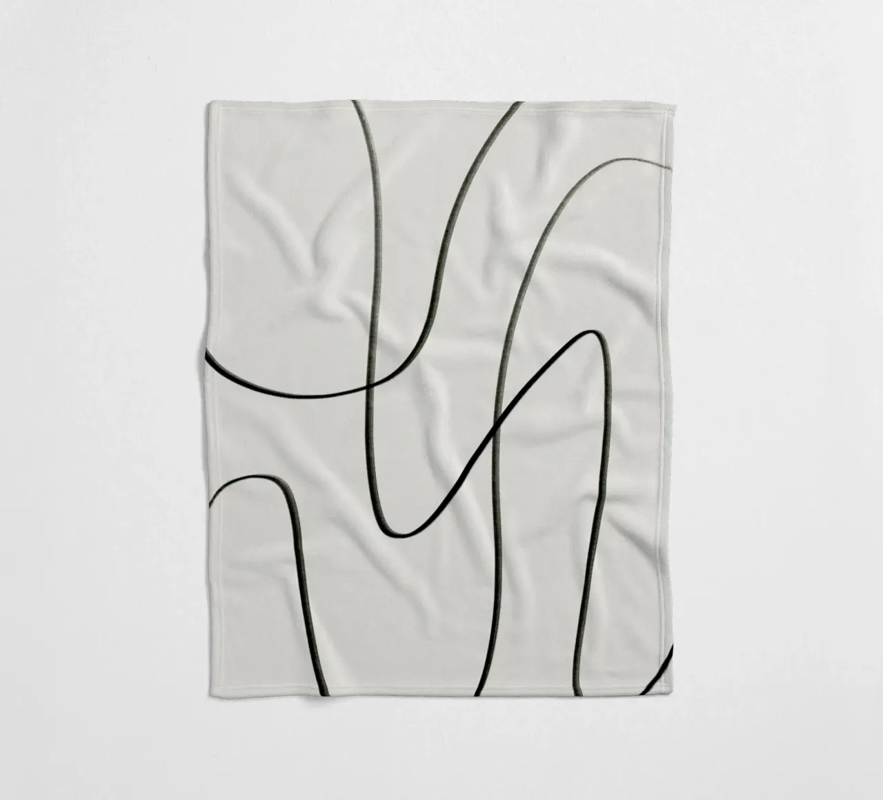 Scribble fleecedeken van Pure