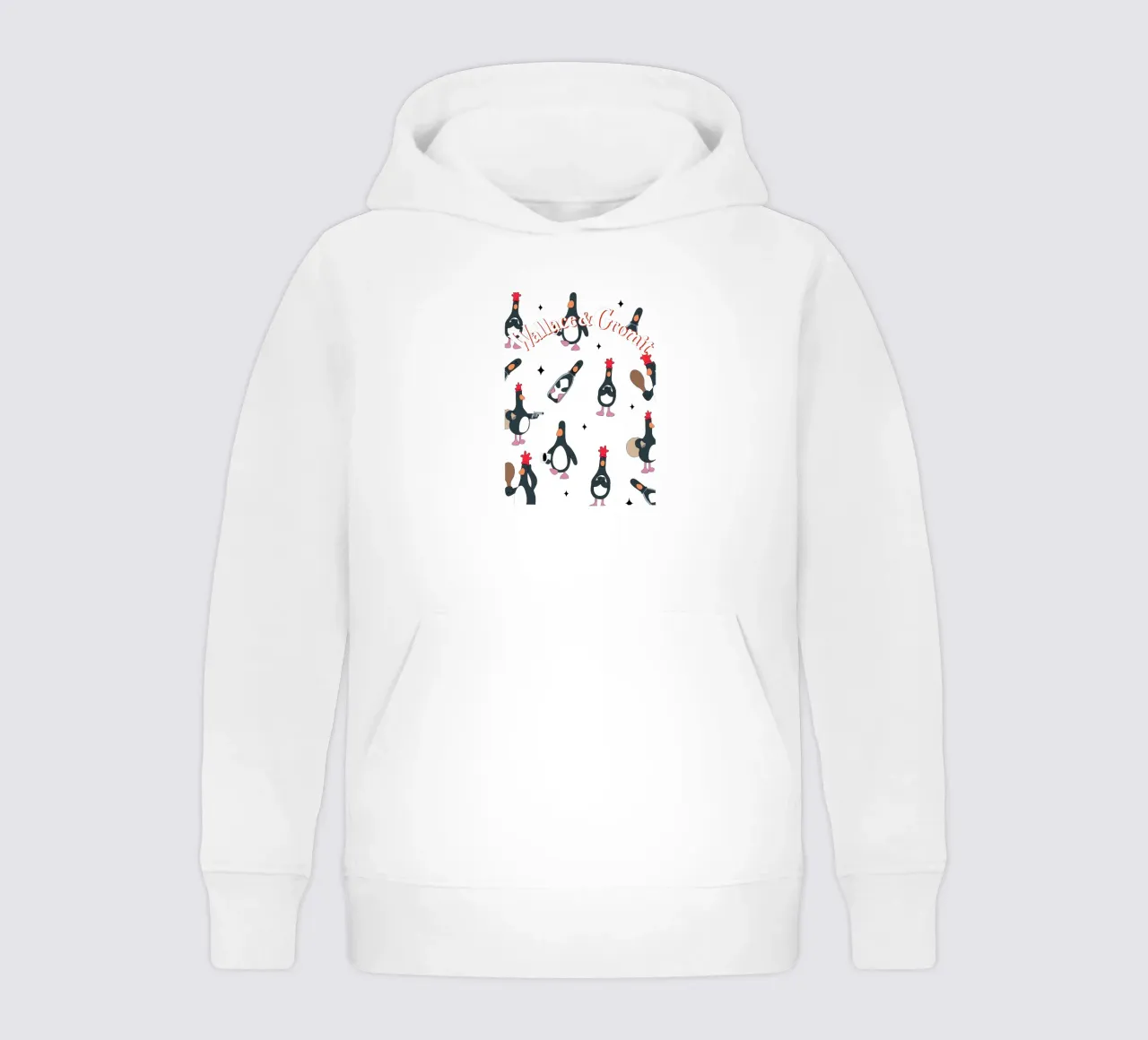 Feathers McGraw Wallace and Gromit felpa bambino con cappuccio da vantobbin