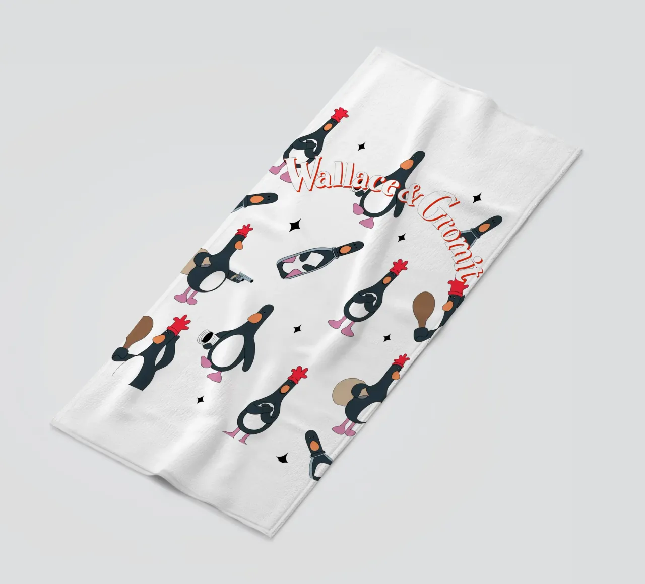 Feathers McGraw Wallace and Gromit telo mare da vantobbin