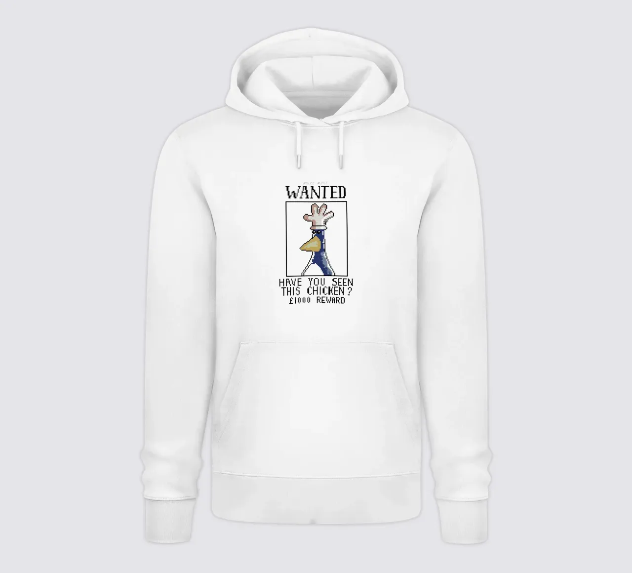 Feathers McGraw Wanted V1 felpa con cappuccio da vantobbin