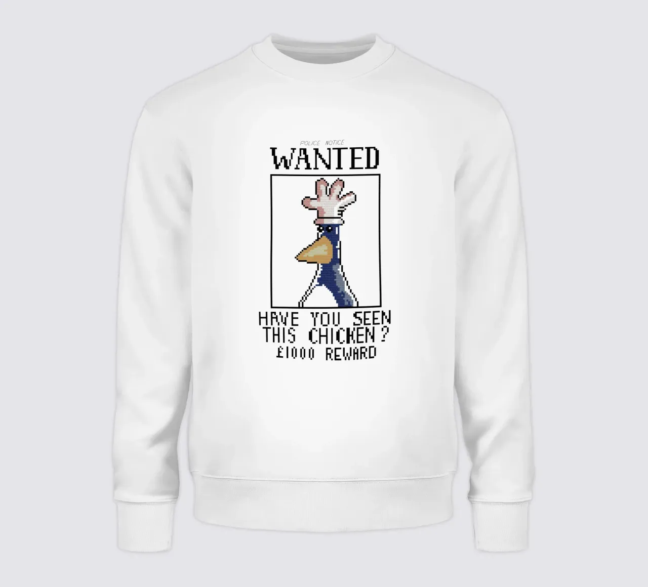 Feathers McGraw Wanted V1 felpa da vantobbin