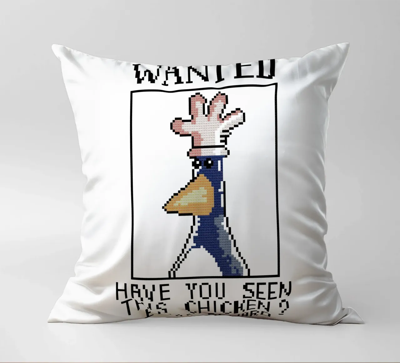 Feathers McGraw Wanted V1 cuscino da vantobbin