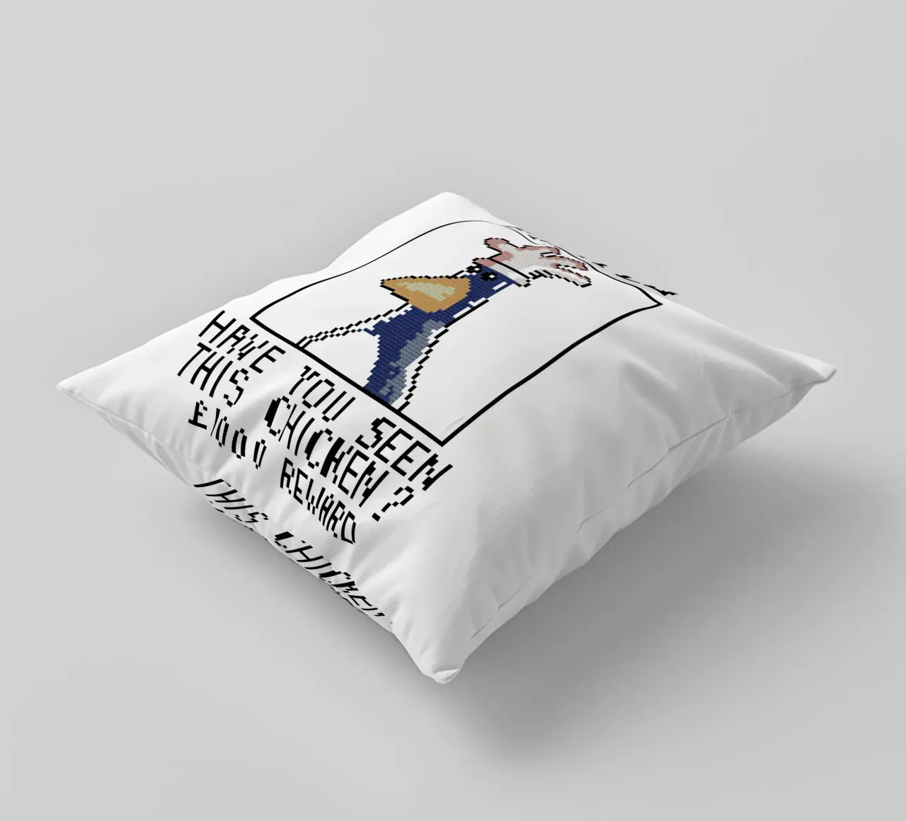 Feathers McGraw Wanted V1 cuscino da vantobbin