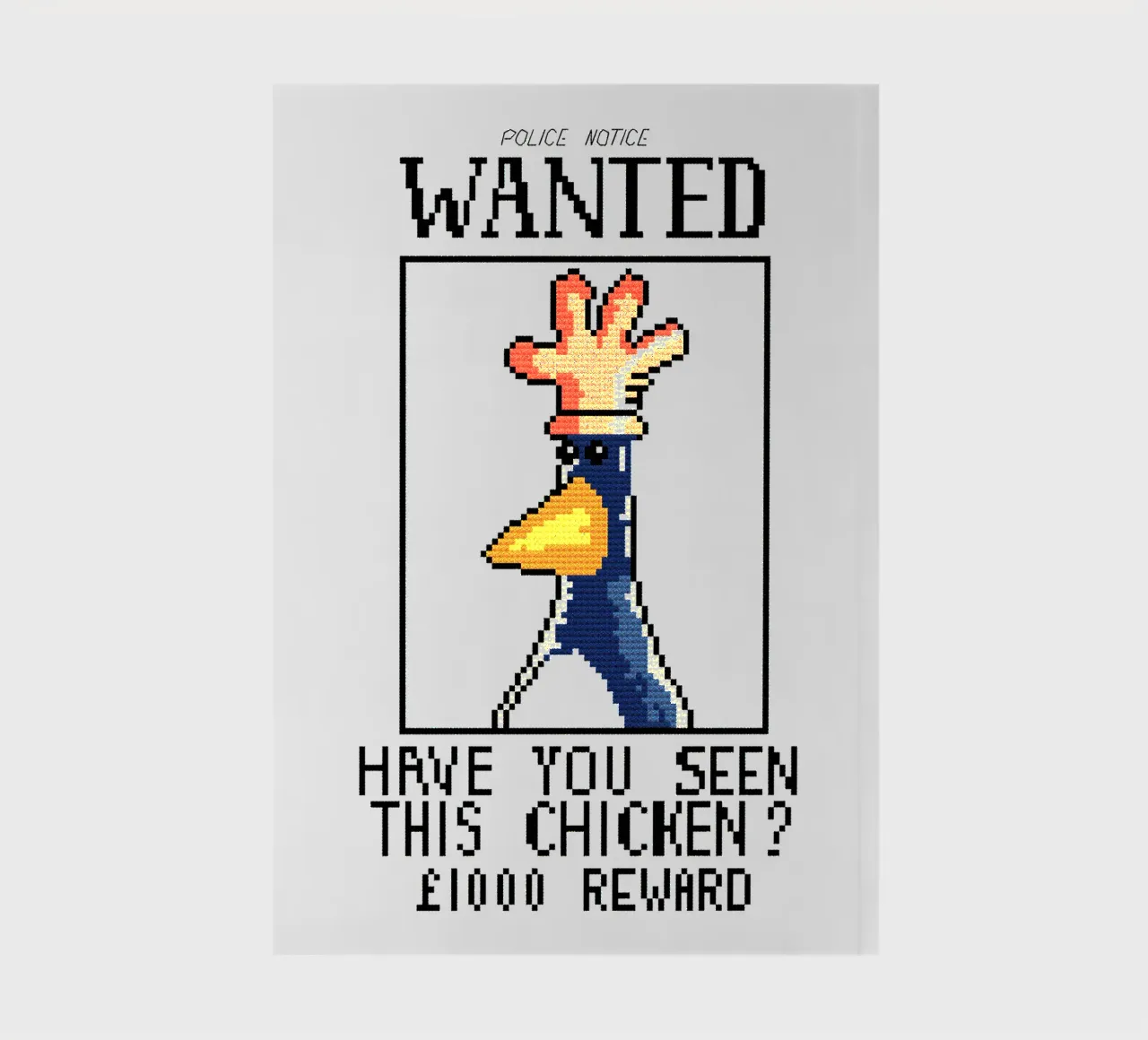 Feathers McGraw Wanted V1 diario da vantobbin