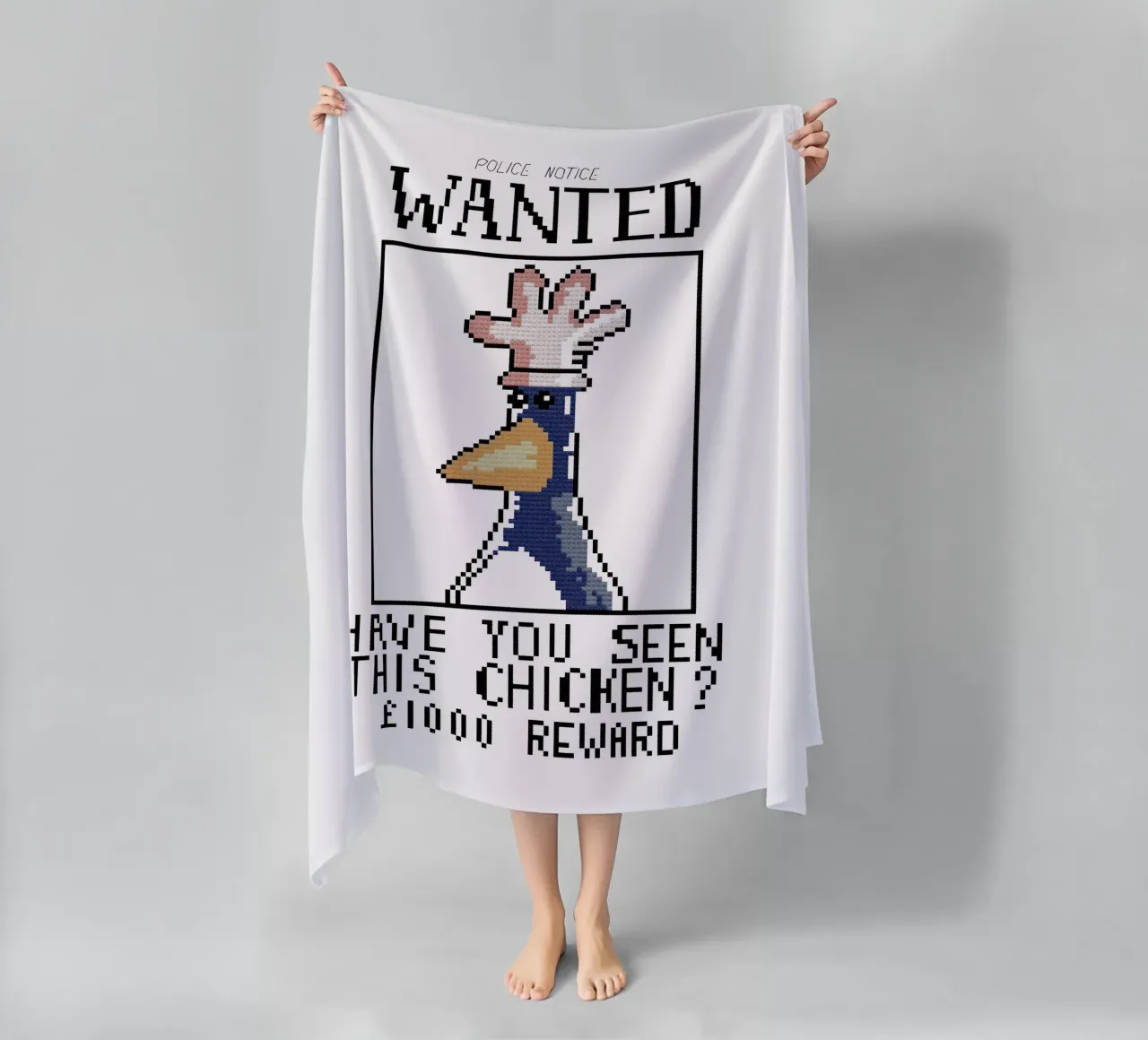 Feathers McGraw Wanted V1 telo mare da vantobbin