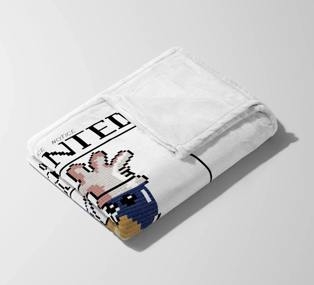 Feathers McGraw Wanted V1 coperta in pile da vantobbin