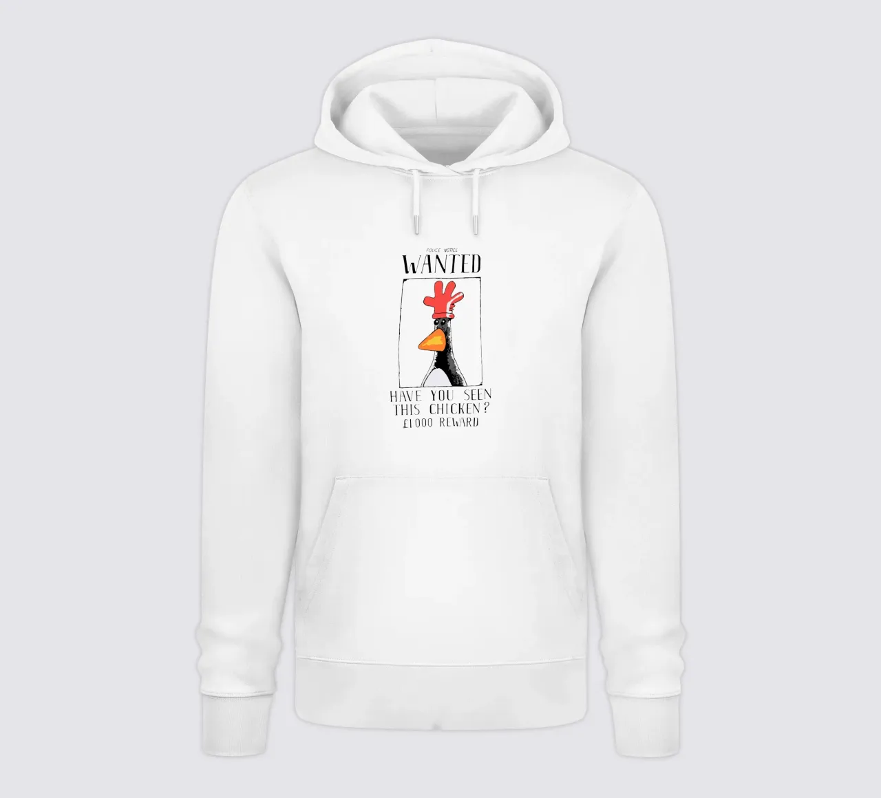 Feathers McGraw Wanted V2 felpa con cappuccio da vantobbin