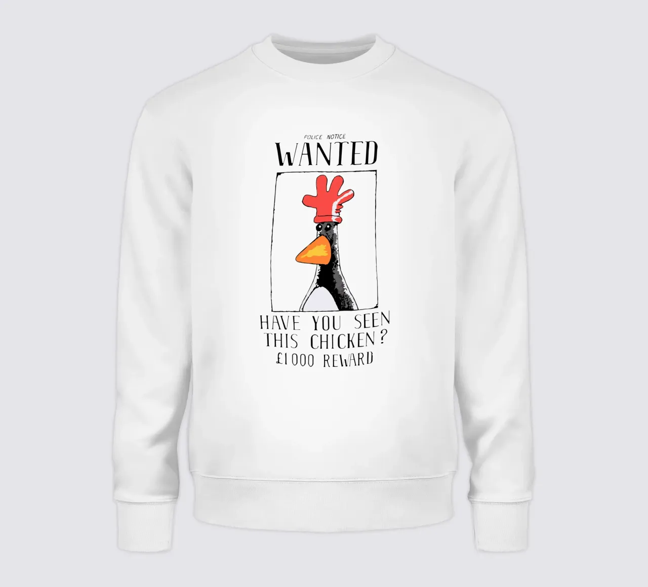 Feathers McGraw Wanted V2 felpa da vantobbin