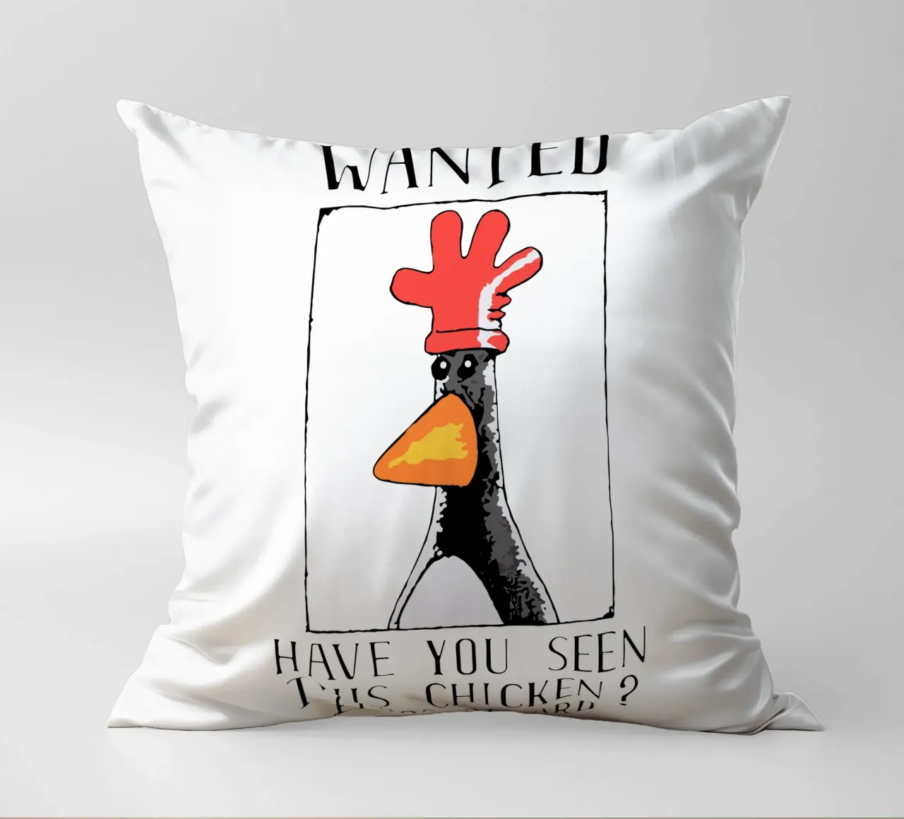 Feathers McGraw Wanted V2 cuscino da vantobbin