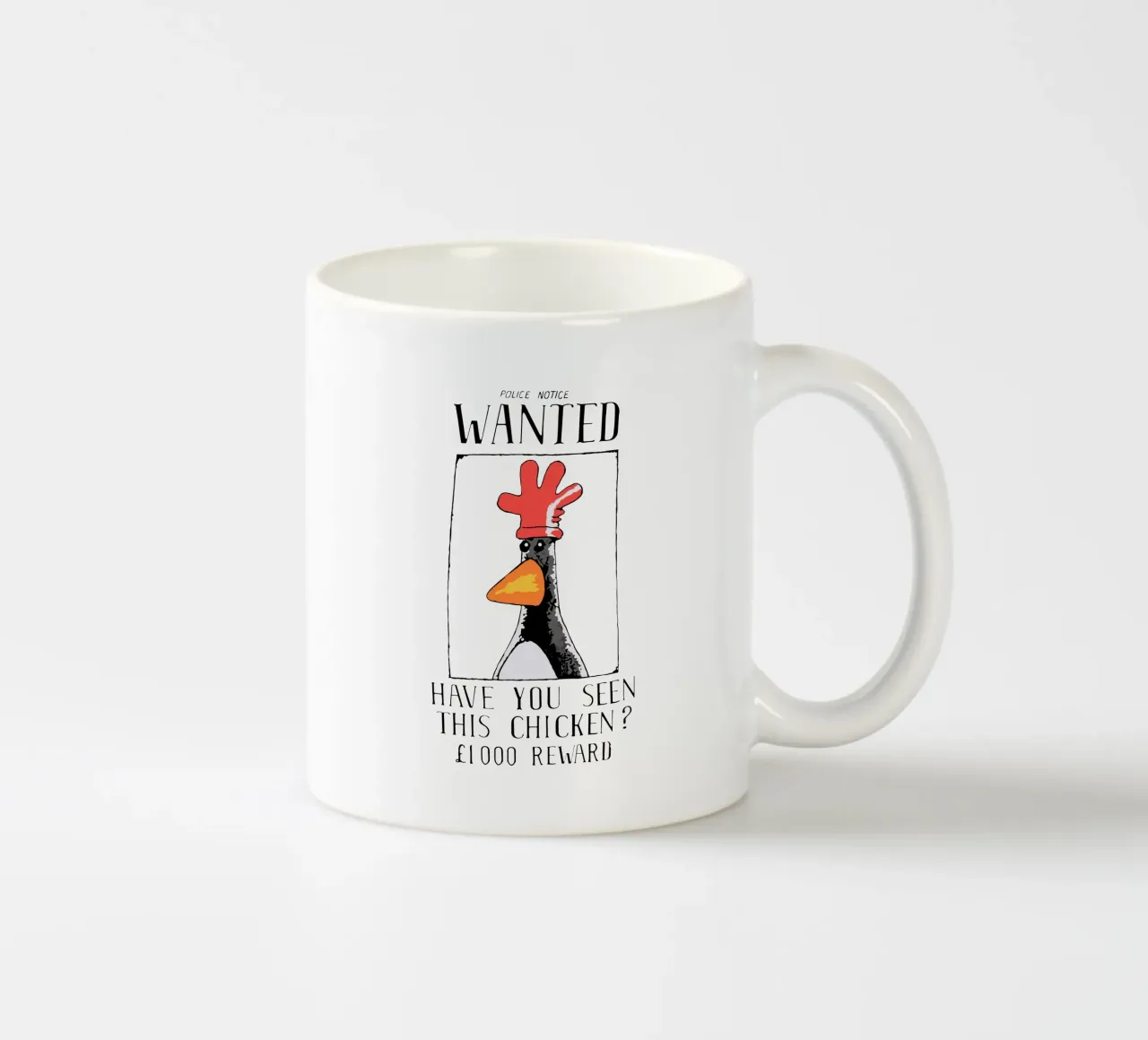 Feathers McGraw Wanted V2 tazza in ceramica da vantobbin