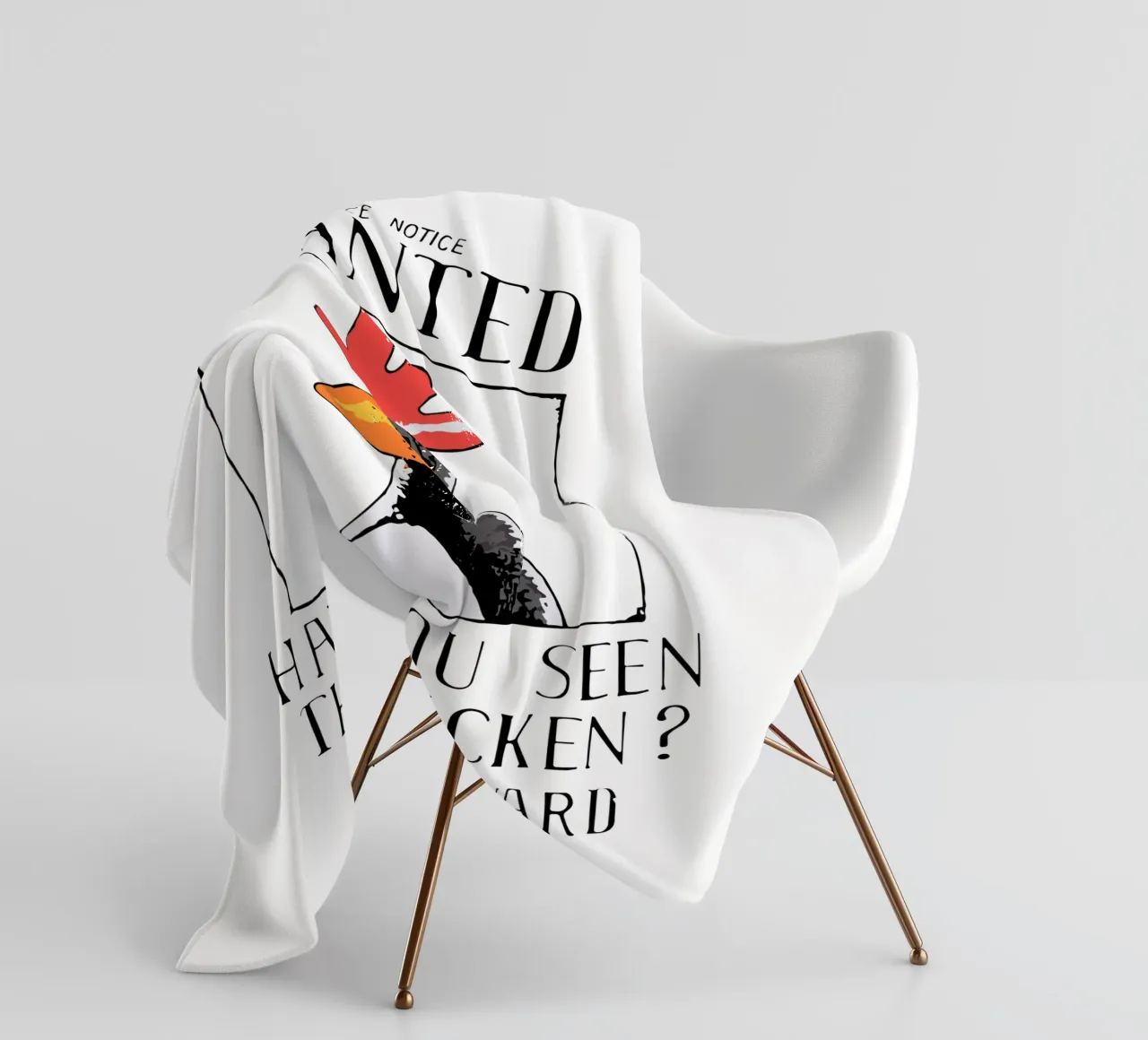 Feathers McGraw Wanted V2 coperta in pile da vantobbin