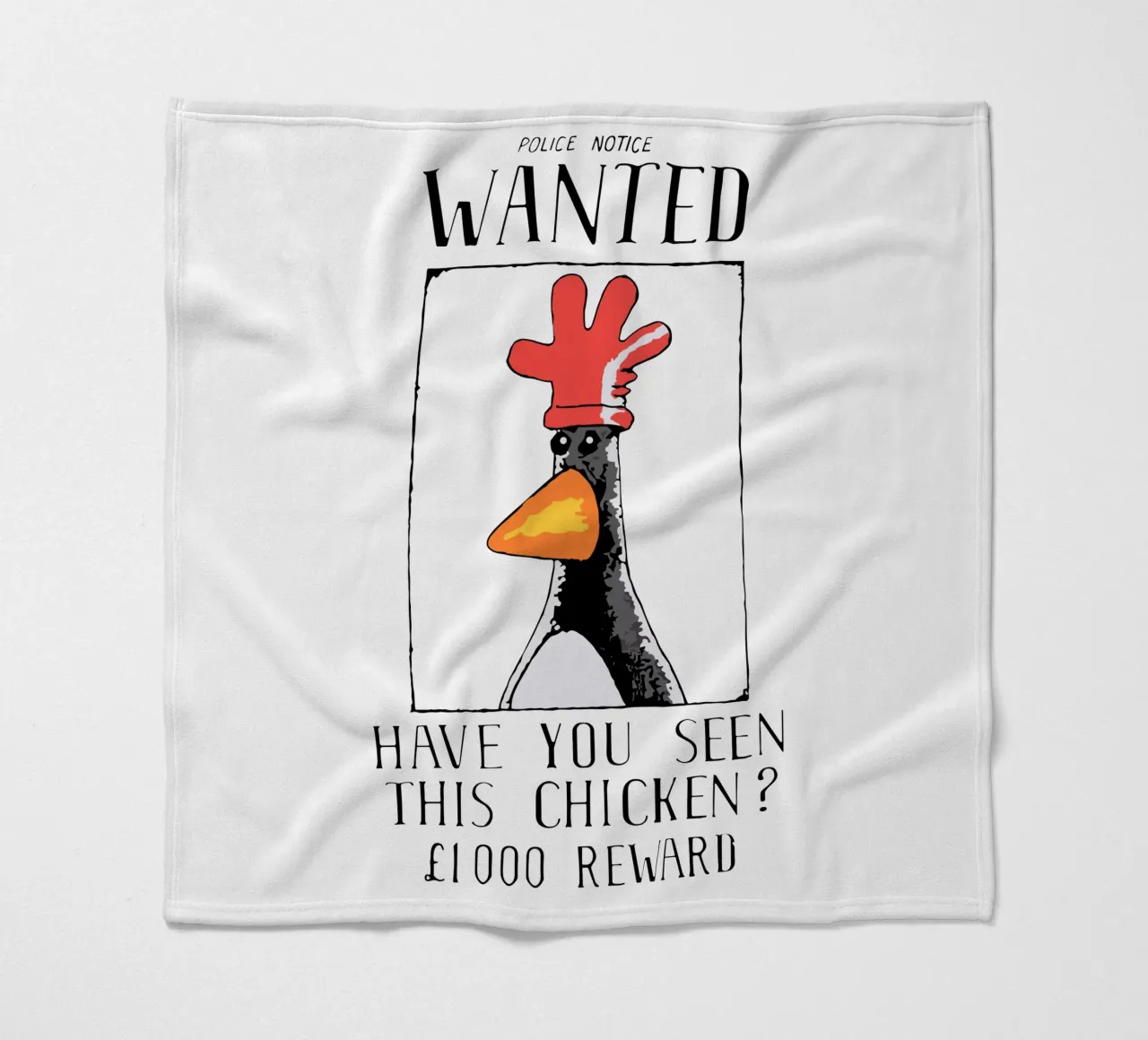 Feathers McGraw Wanted V2 coperta in pile da vantobbin