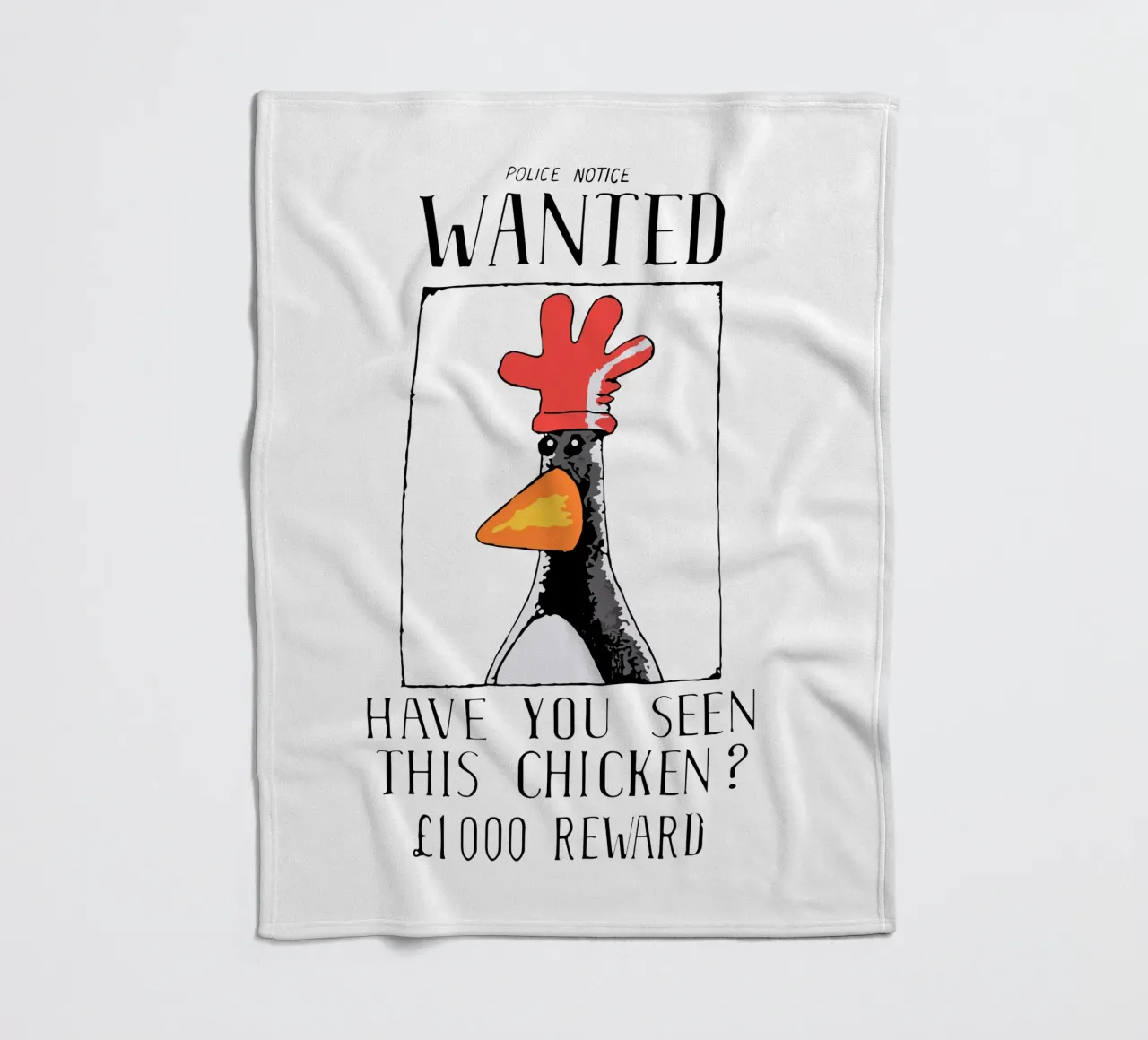 Feathers McGraw Wanted V2 coperta in pile da vantobbin