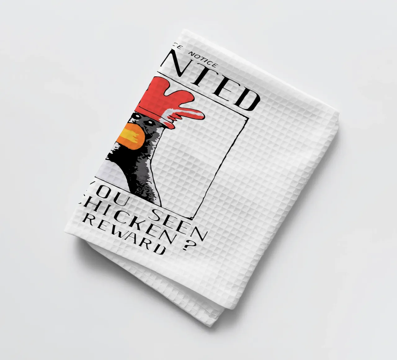 Feathers McGraw Wanted V2 canovaccio da cucina da vantobbin