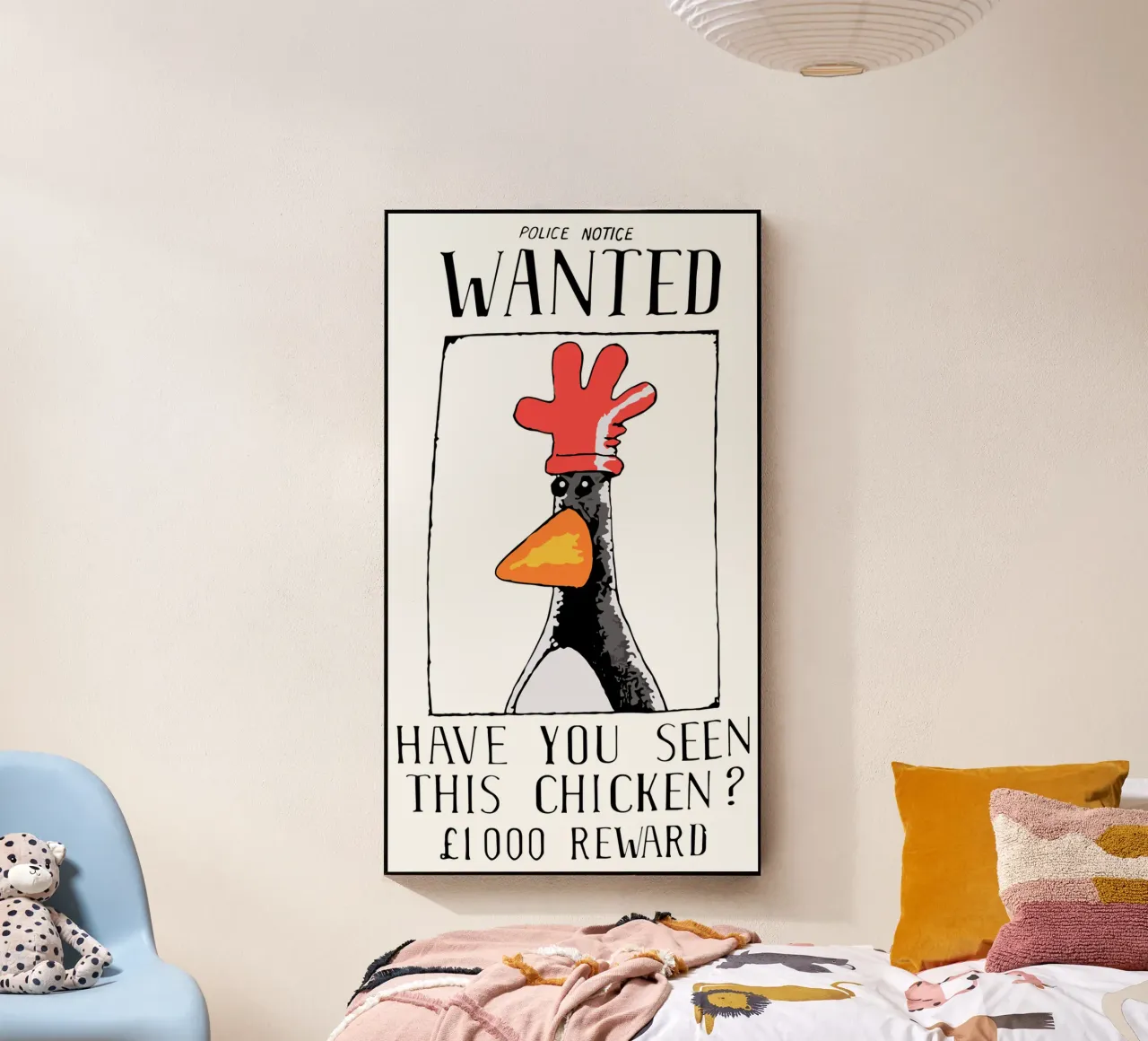 Feathers McGraw Wanted V2 metacrilato de vantobbin