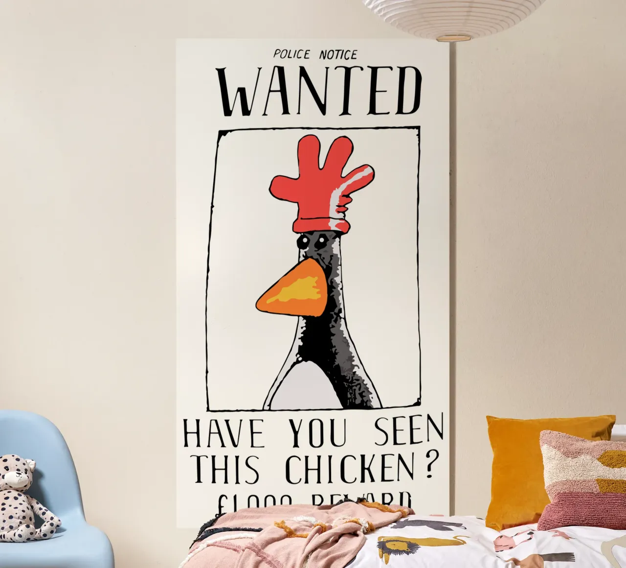 Feathers McGraw Wanted V2 metacrilato de vantobbin