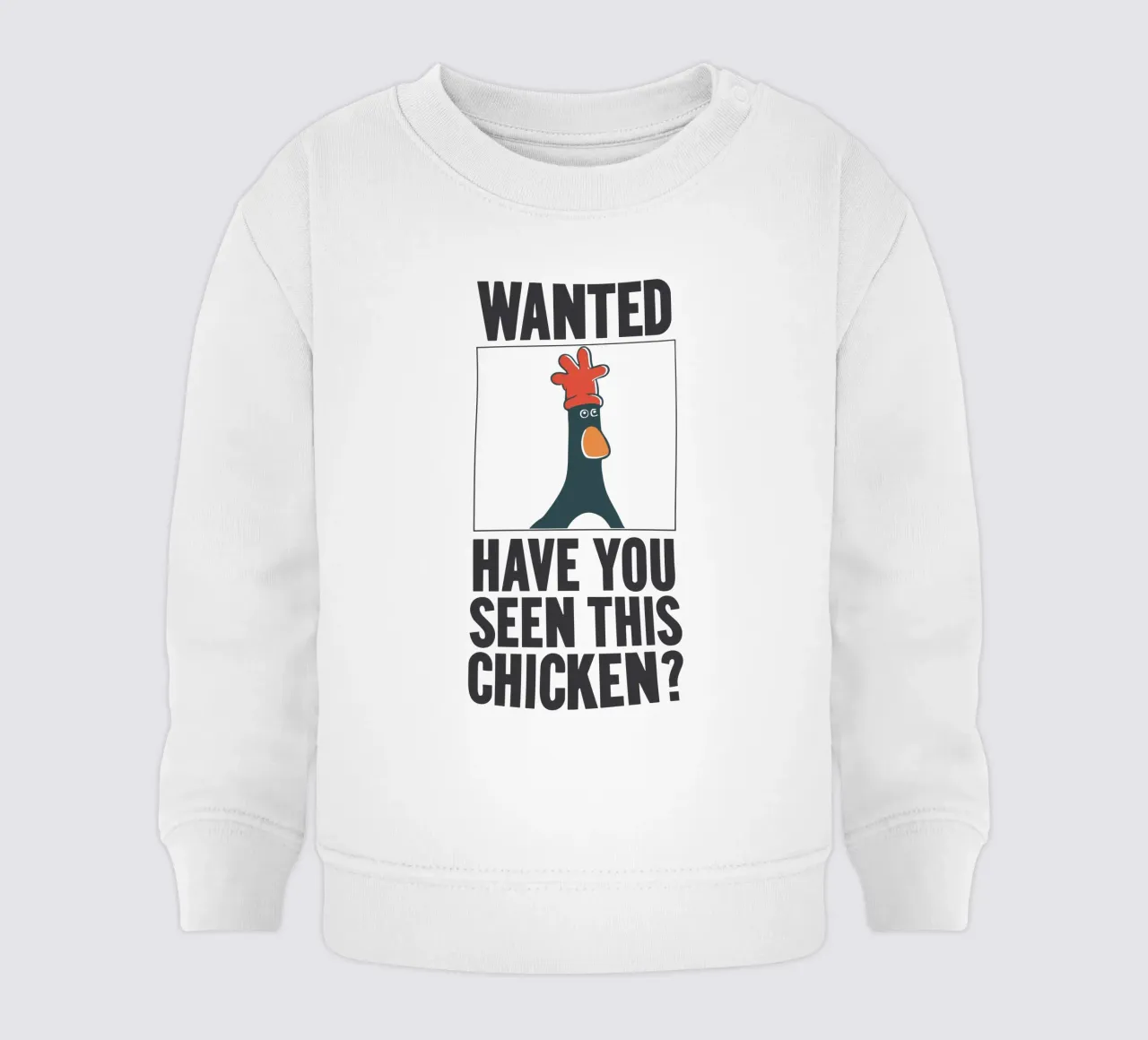 Feathers McGraw Wanted V3 felpa neonato da vantobbin