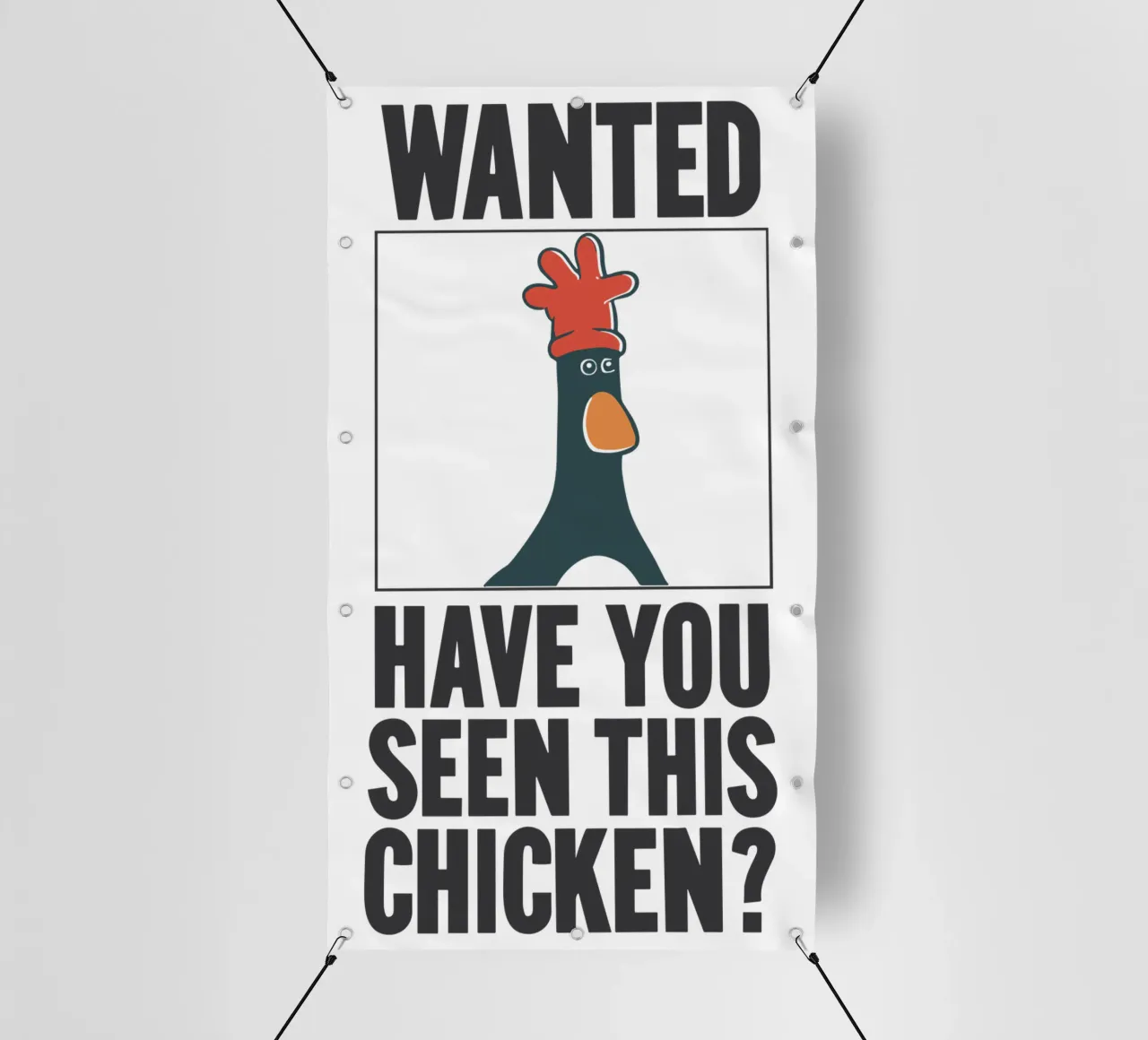 Feathers McGraw Wanted V3 telo in pvc da vantobbin