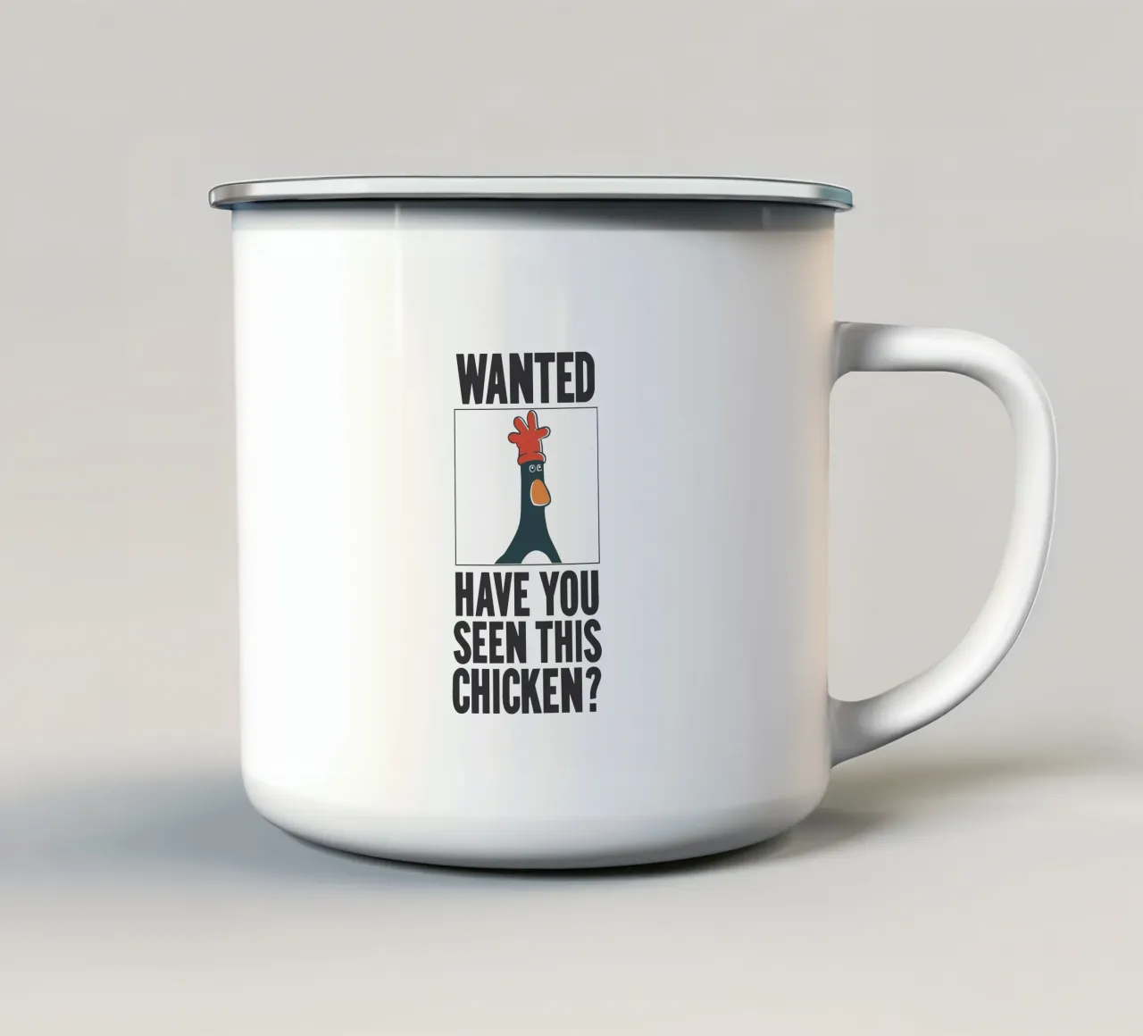 Feathers McGraw Wanted V3 tazza in smalto da vantobbin