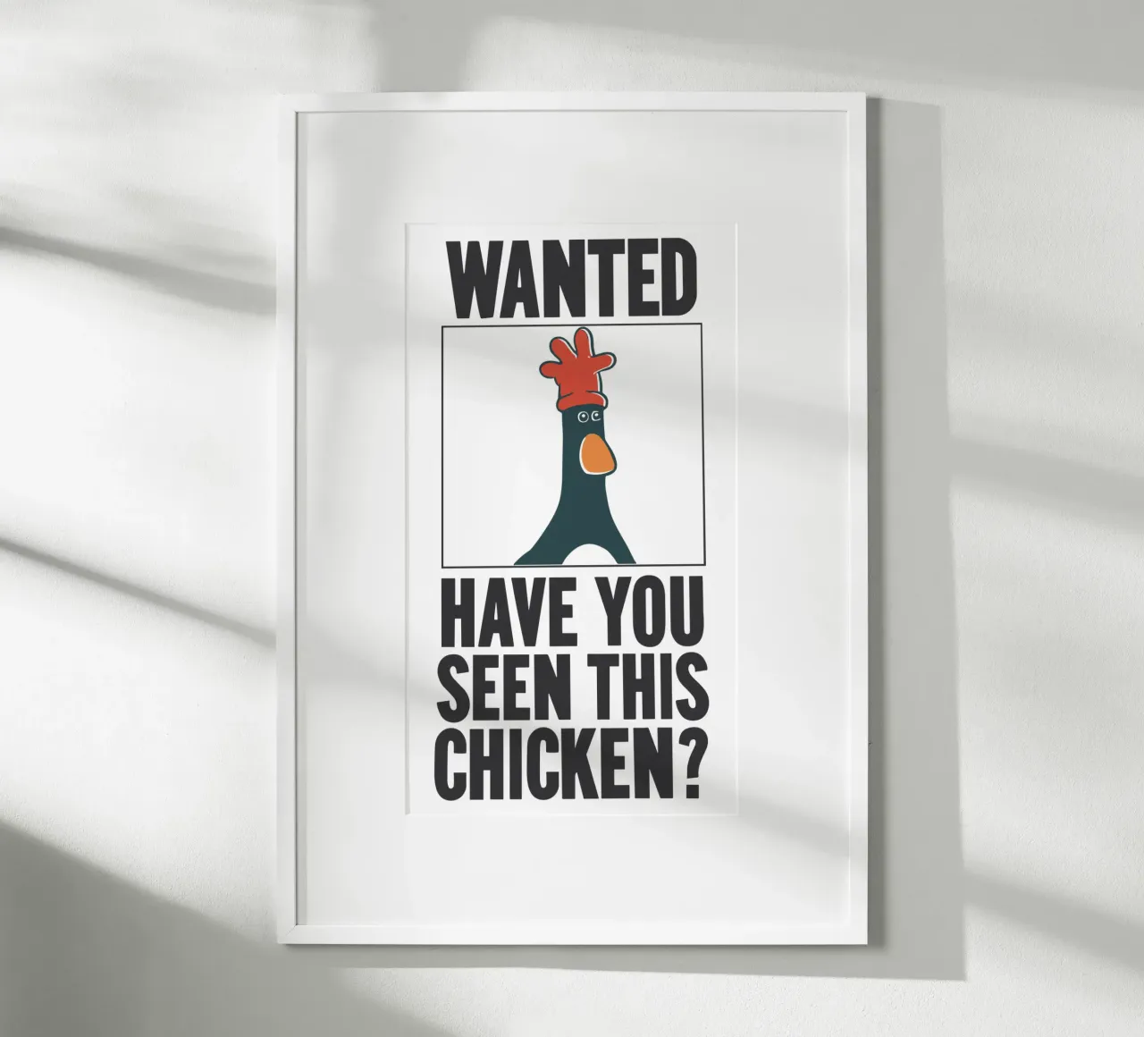 Feathers McGraw Wanted V3 carta hahnemühle da vantobbin