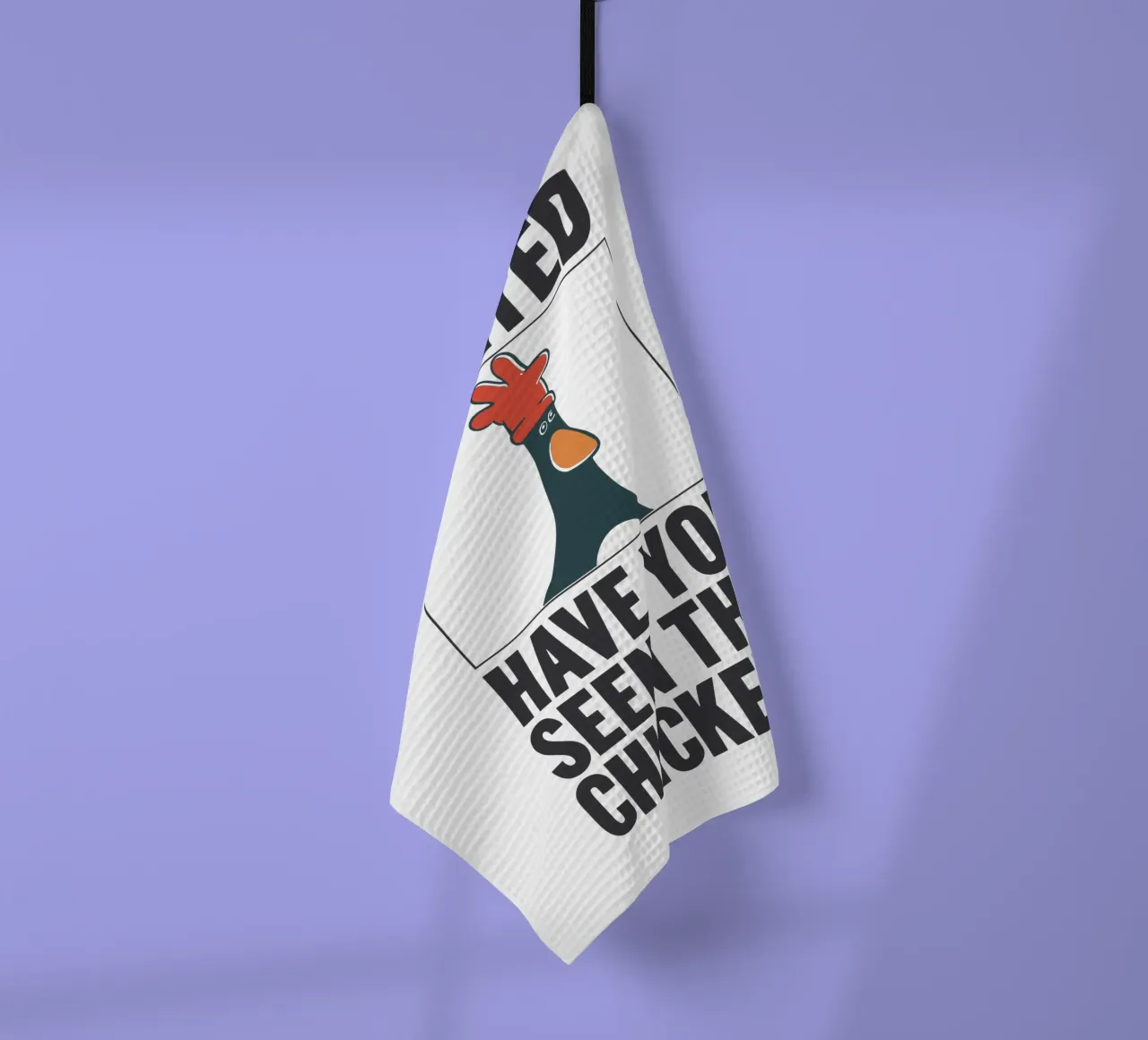 Feathers McGraw Wanted V3 canovaccio da cucina da vantobbin