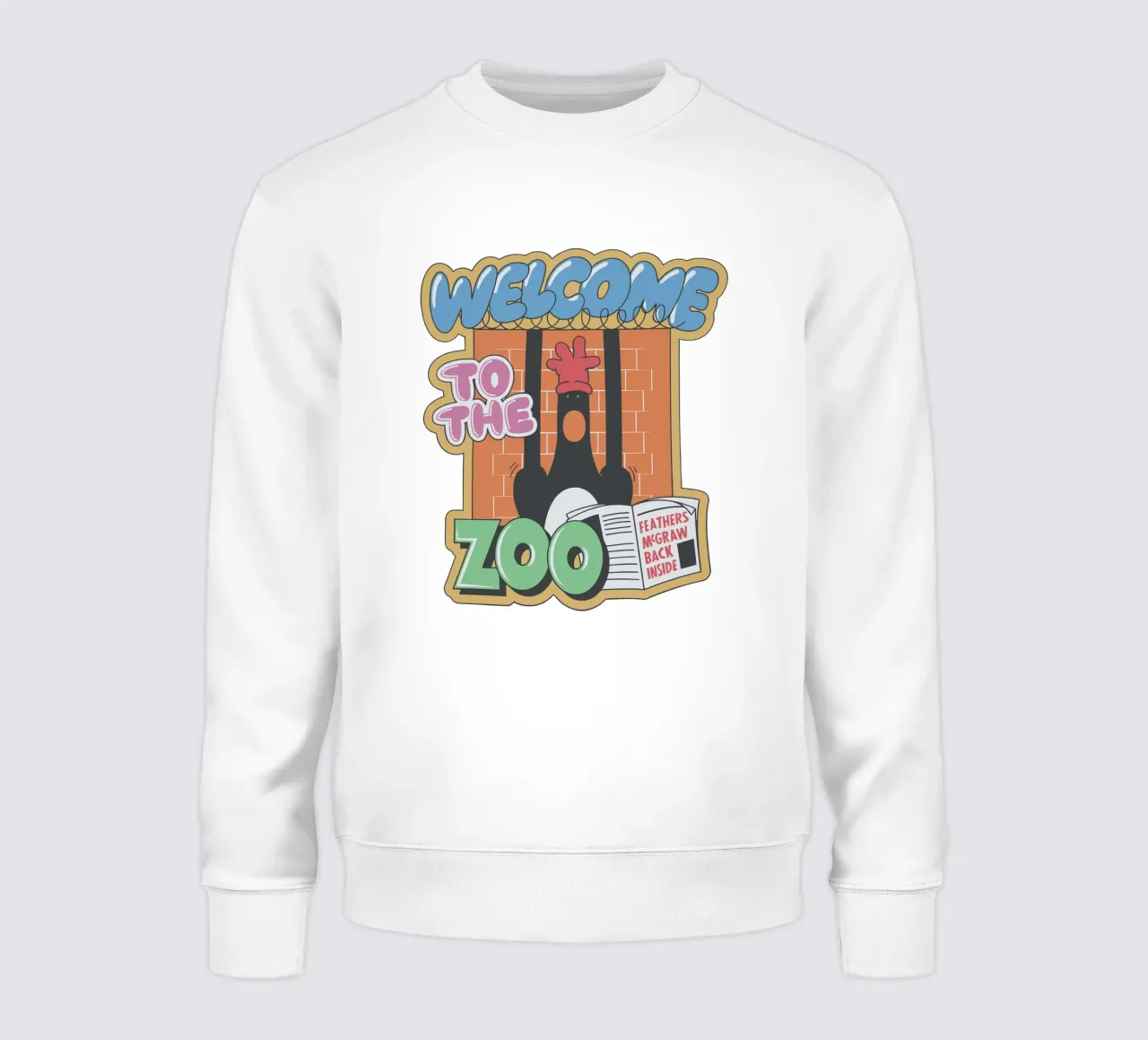 Feathers McGraw Welcome to the Zoo sudadera de vantobbin