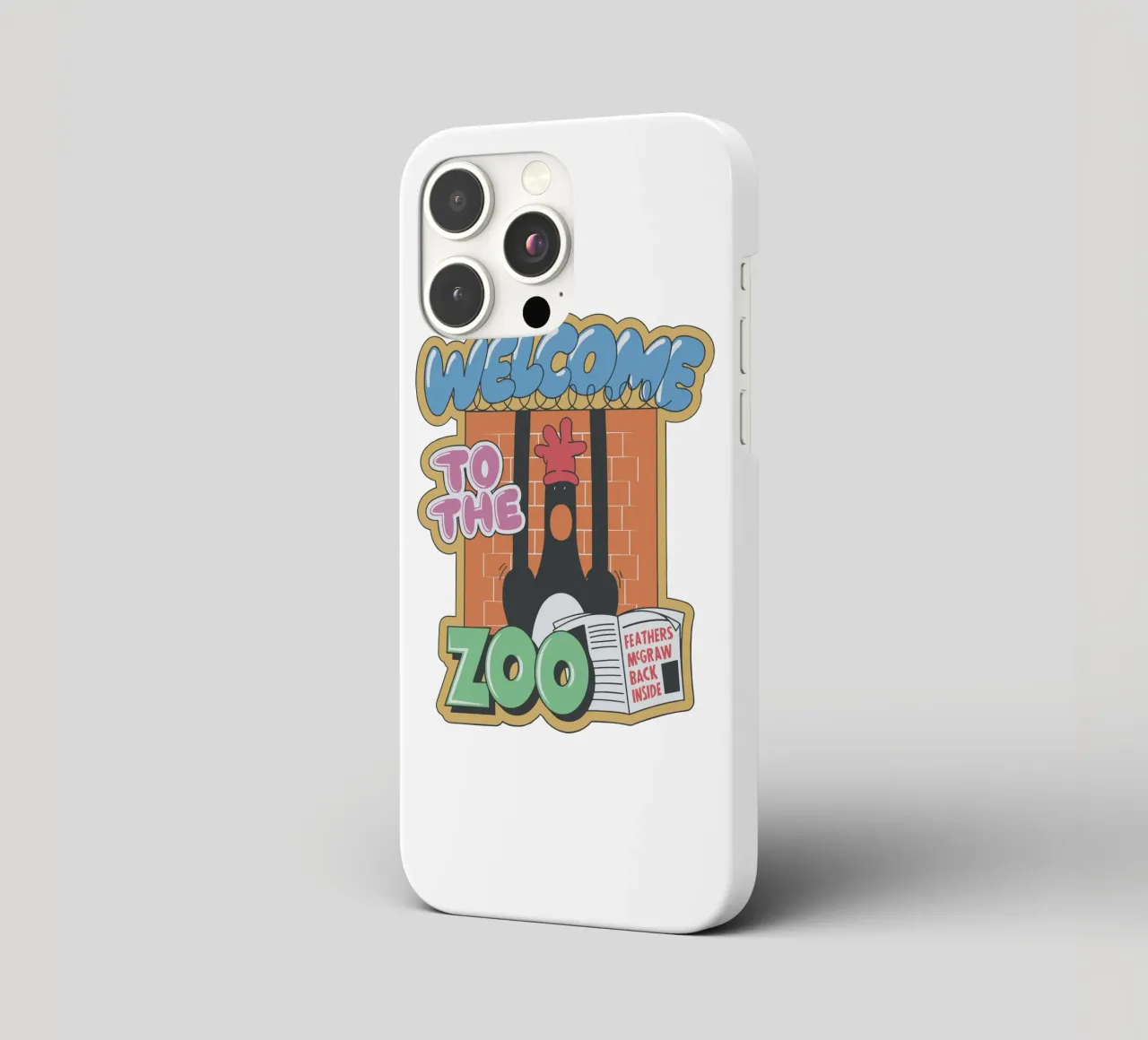 Feathers McGraw Welcome to the Zoo cover iphone da vantobbin