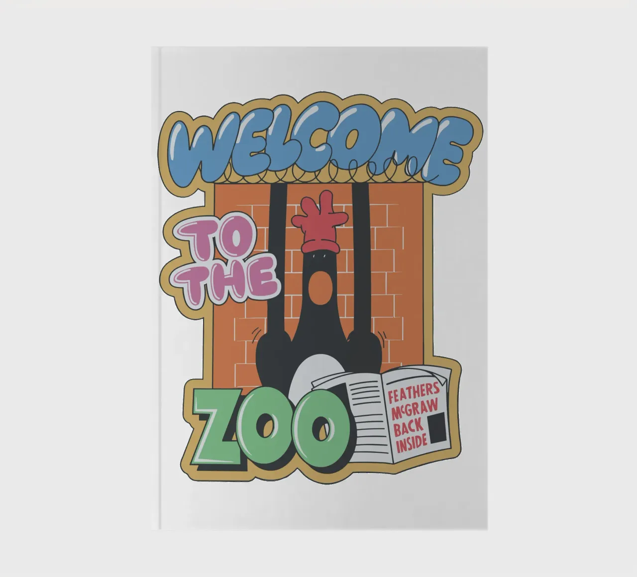 Feathers McGraw Welcome to the Zoo diario da vantobbin
