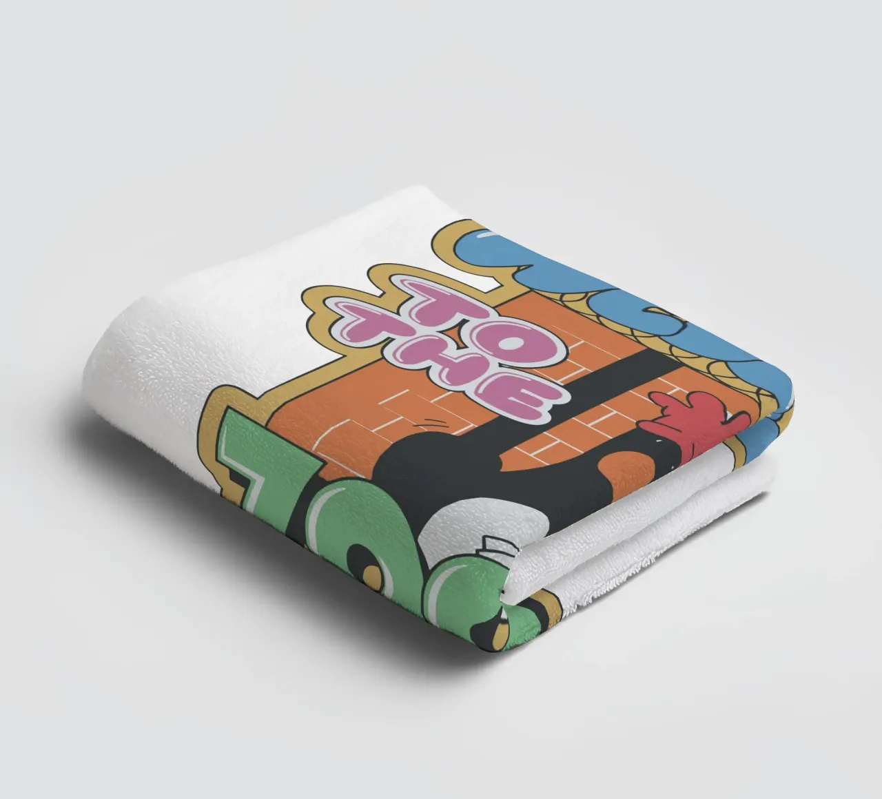 Feathers McGraw Welcome to the Zoo asciugamano da bagno da vantobbin