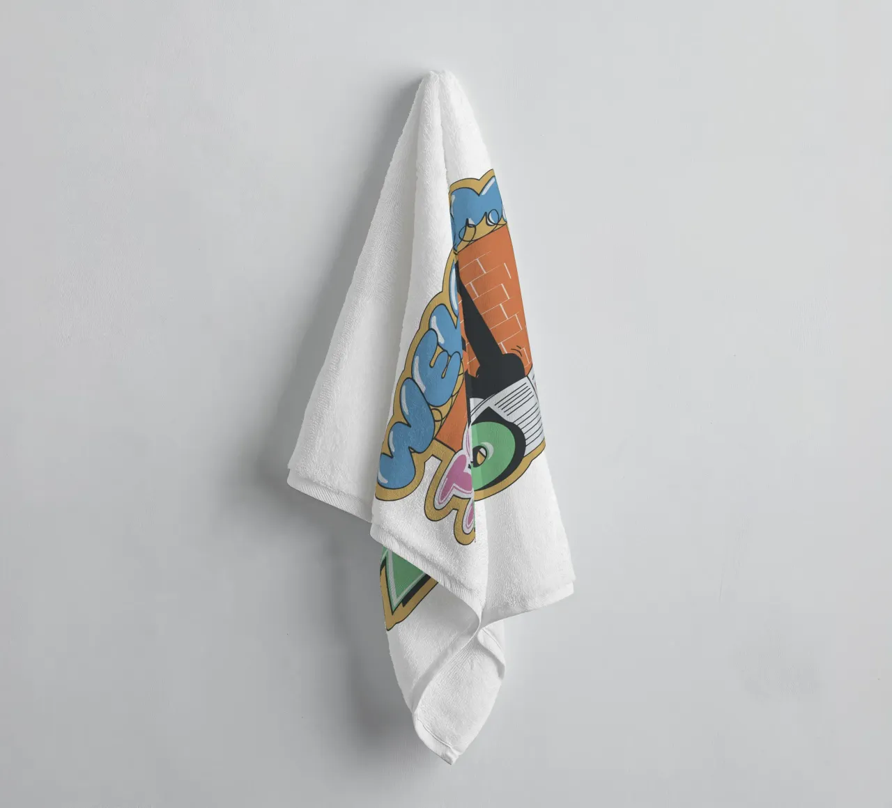 Feathers McGraw Welcome to the Zoo asciugamano da bagno da vantobbin