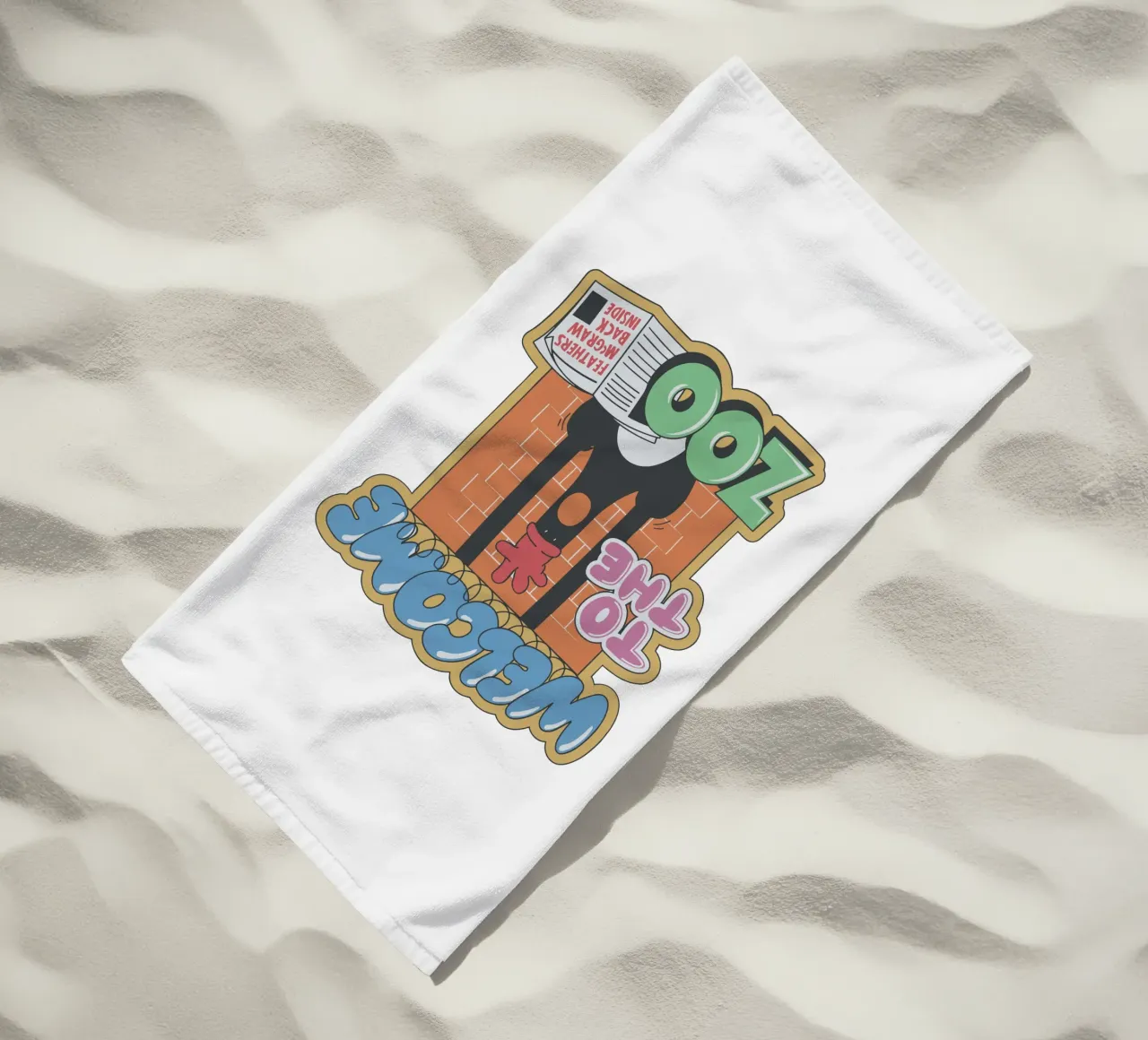 Feathers McGraw Welcome to the Zoo telo mare da vantobbin