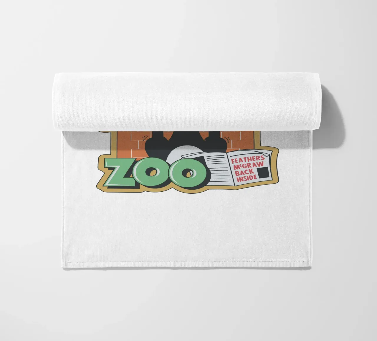 Feathers McGraw Welcome to the Zoo telo mare da vantobbin