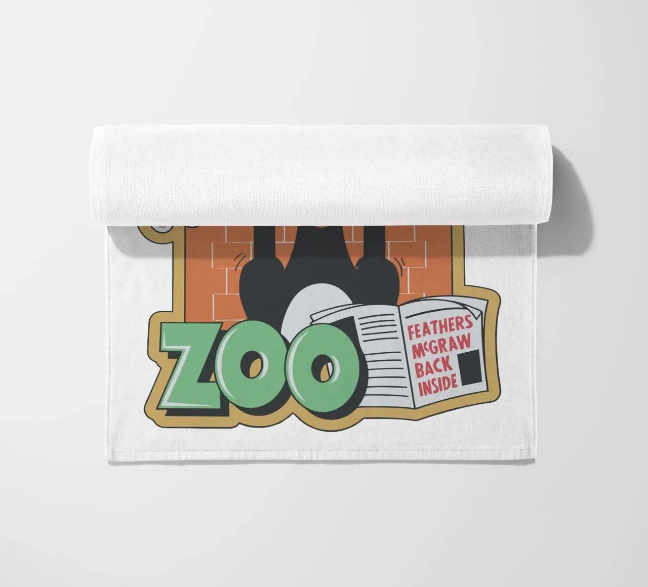 Feathers McGraw Welcome to the Zoo telo mare da vantobbin