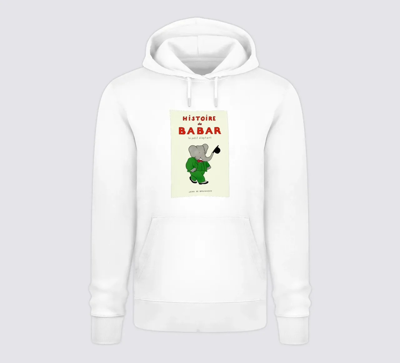 Histoire de Babar 3 felpa con cappuccio da Little Flourishes