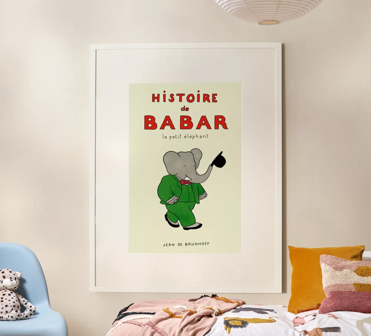 Histoire de Babar 3 poster da Little Flourishes