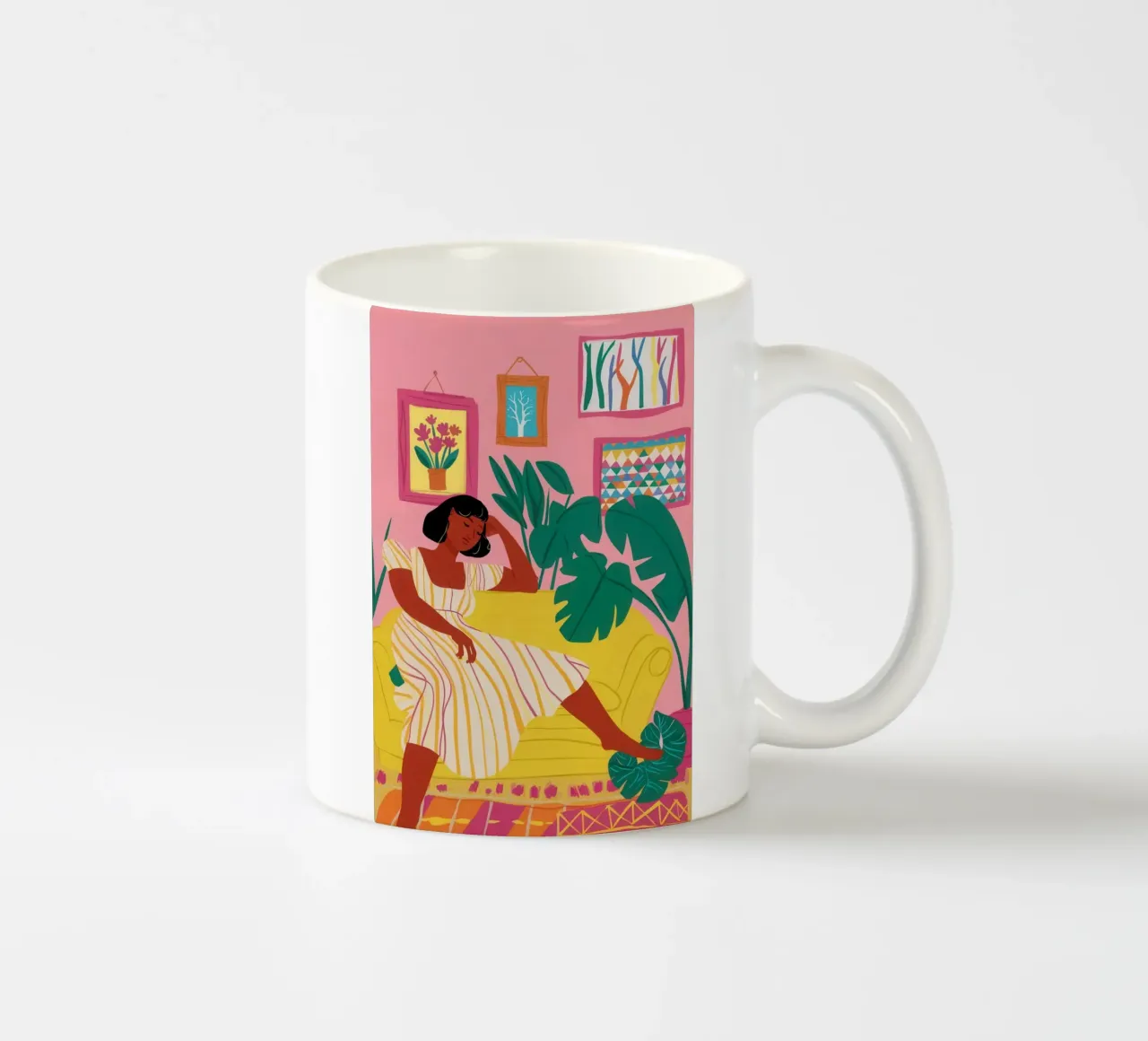 Leggere a letto tazza in ceramica da Pale Aura