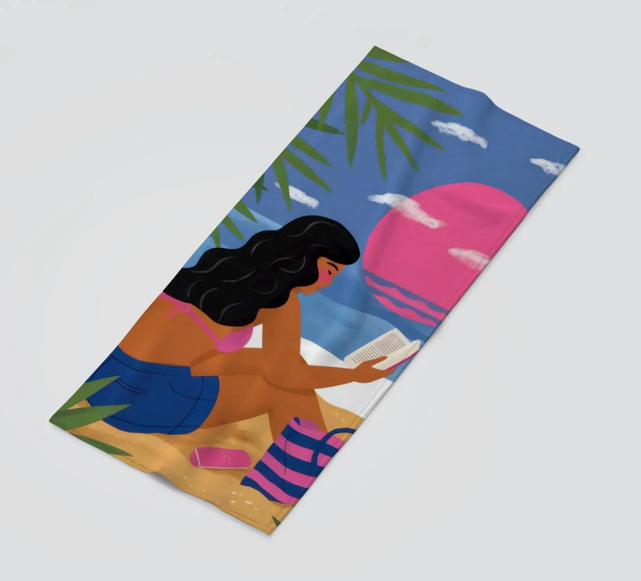Leggere sulla spiaggia telo mare da Sentinel Glow
