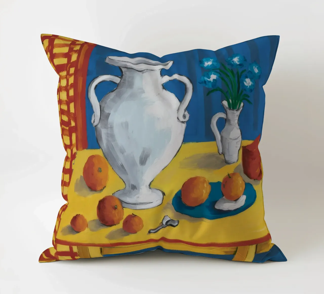 Urna bianca Stillness cuscino da Stone Decade