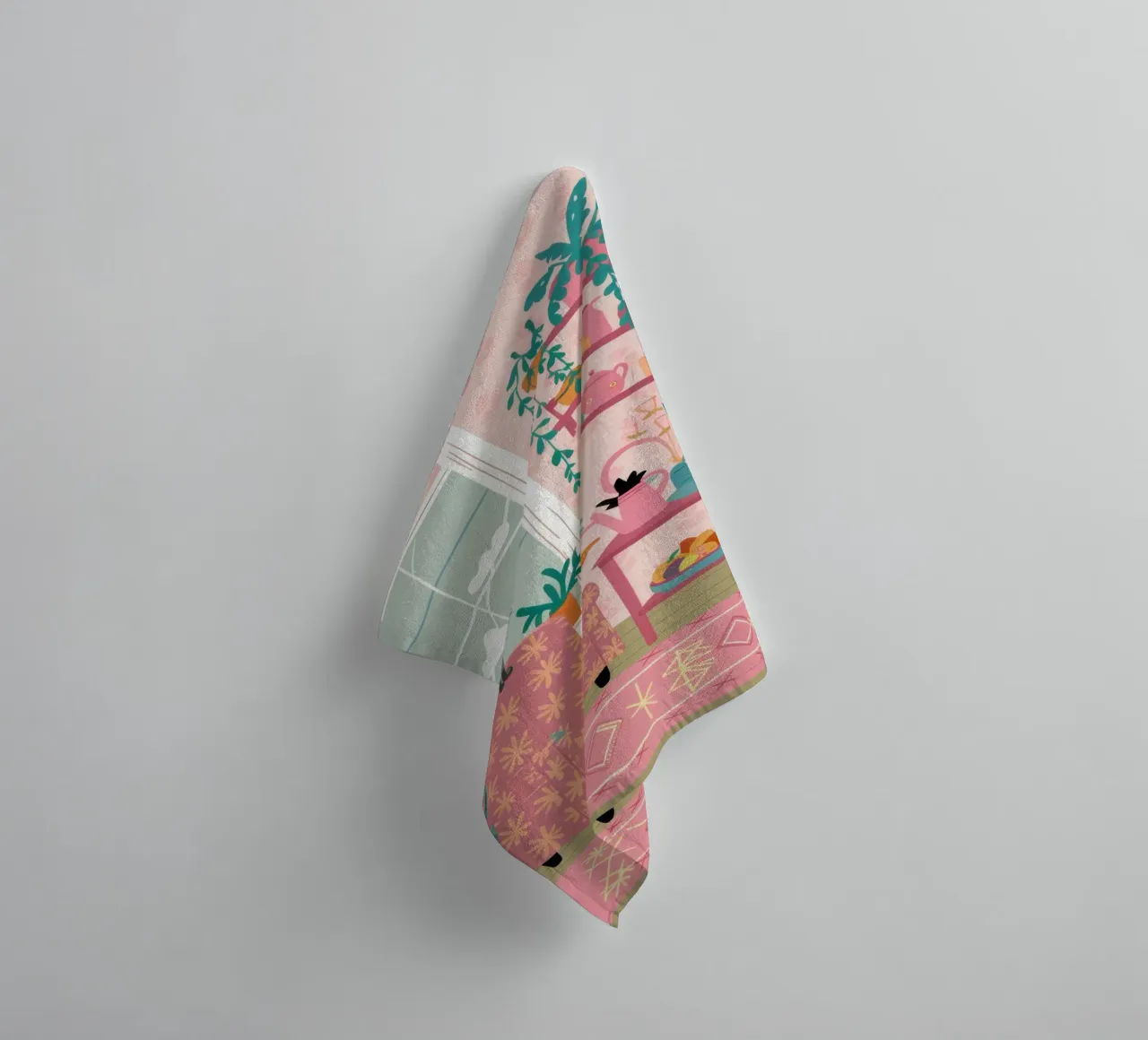 Tropical Lounging towel by Marigold Tiga