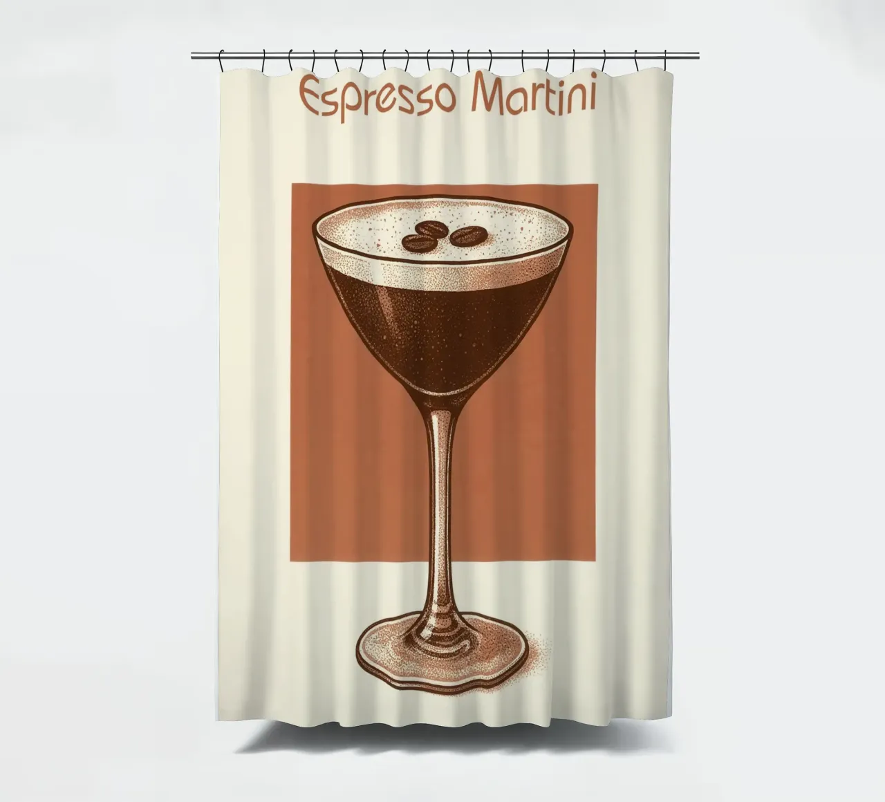 Espresso Martini tenda da doccia da Attaboy Dsgn