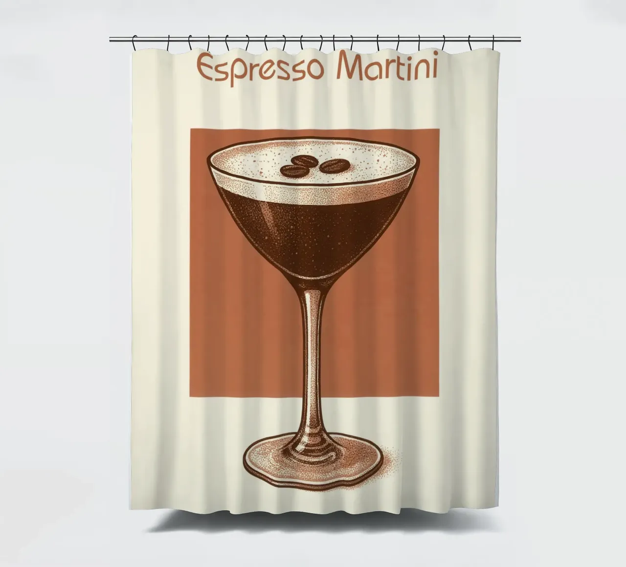 Espresso Martini tenda da doccia da Attaboy Dsgn