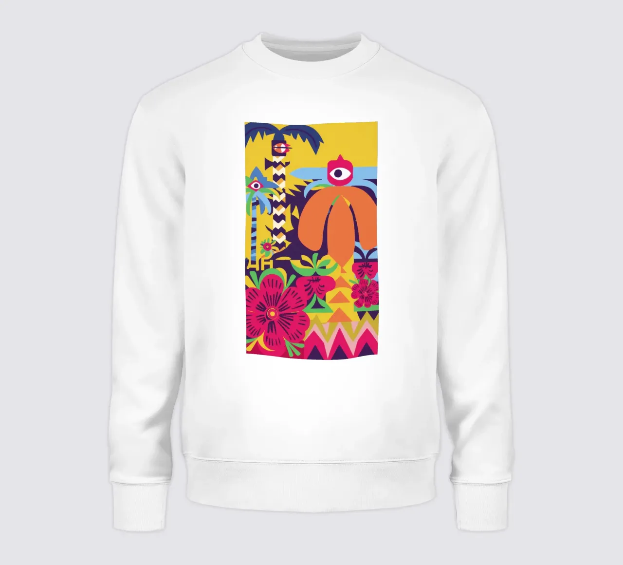 Psychedelic Totem Vision sweatshirt by Sentinel Glow