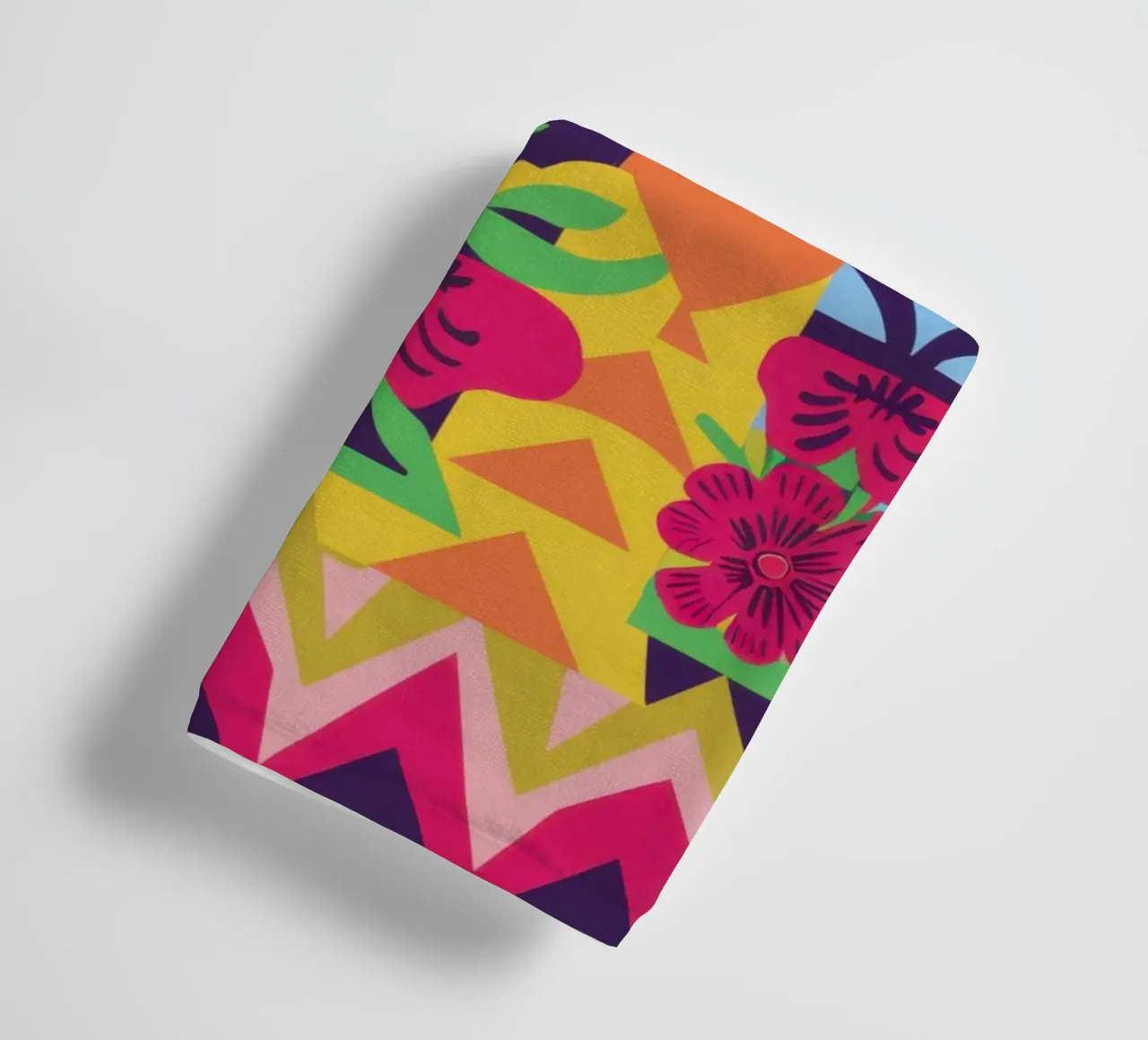 Psychedelic Totem Vision towel by Sentinel Glow